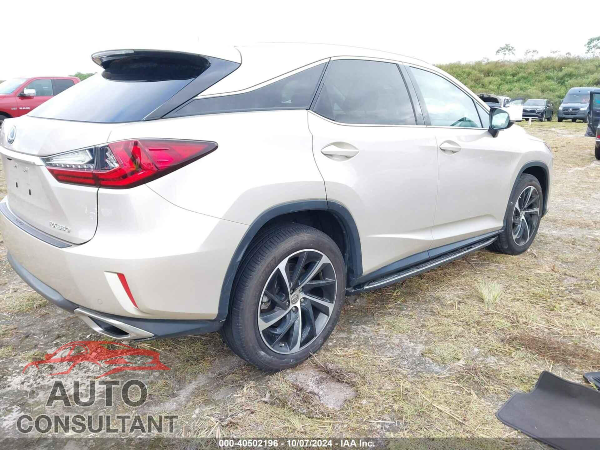 LEXUS RX 350 2017 - 2T2ZZMCA6HC057907