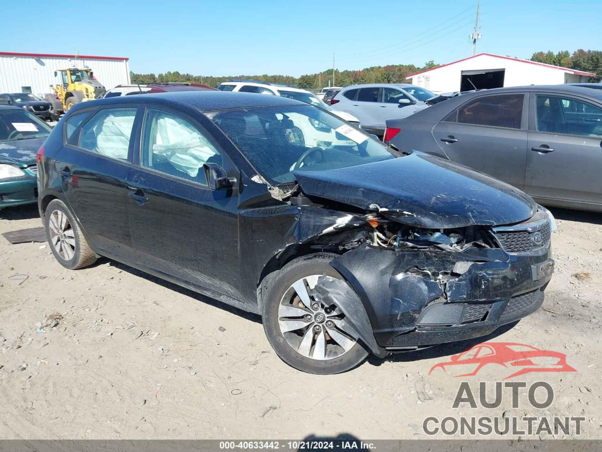 KIA FORTE 2013 - KNAFU5A25D5649892