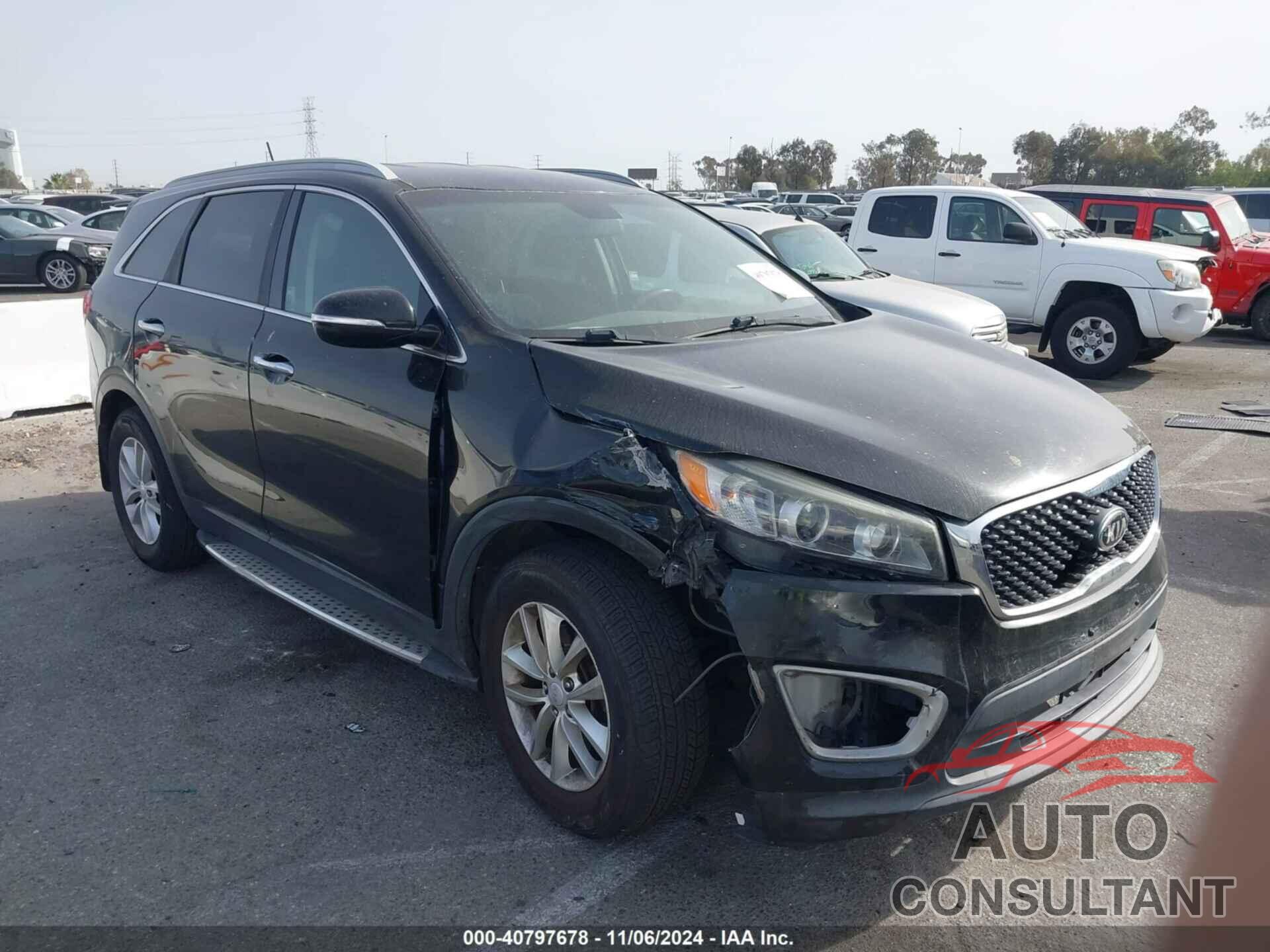 KIA SORENTO 2016 - 5XYPG4A38GG092263