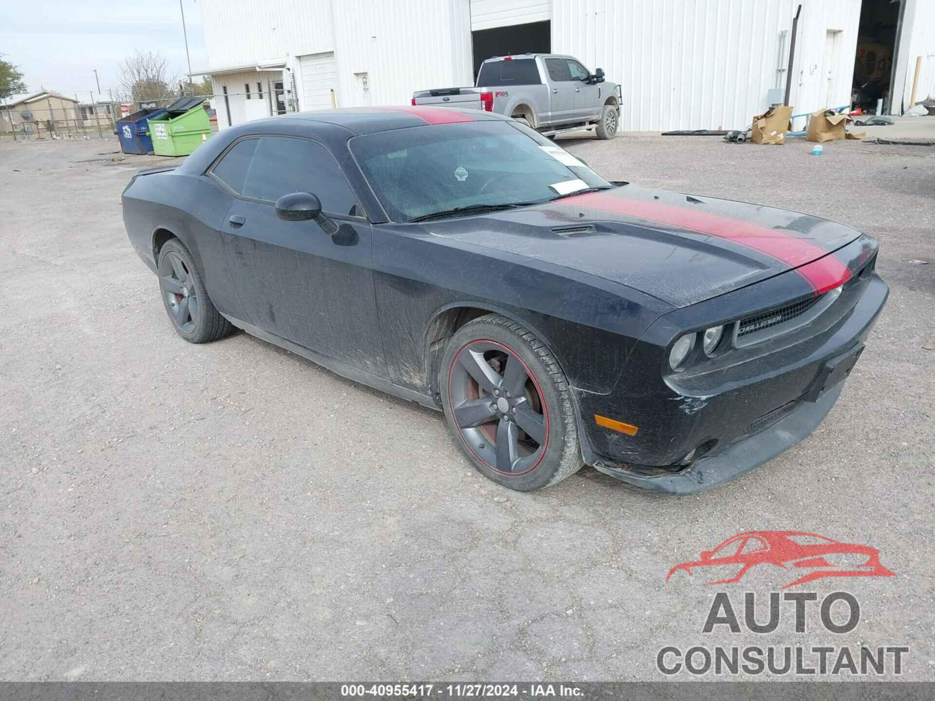 DODGE CHALLENGER 2013 - 2C3CDYAG8DH676472