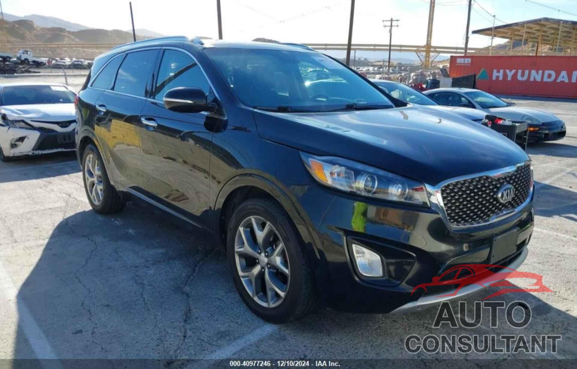 KIA SORENTO 2016 - 5XYPK4A54GG169727