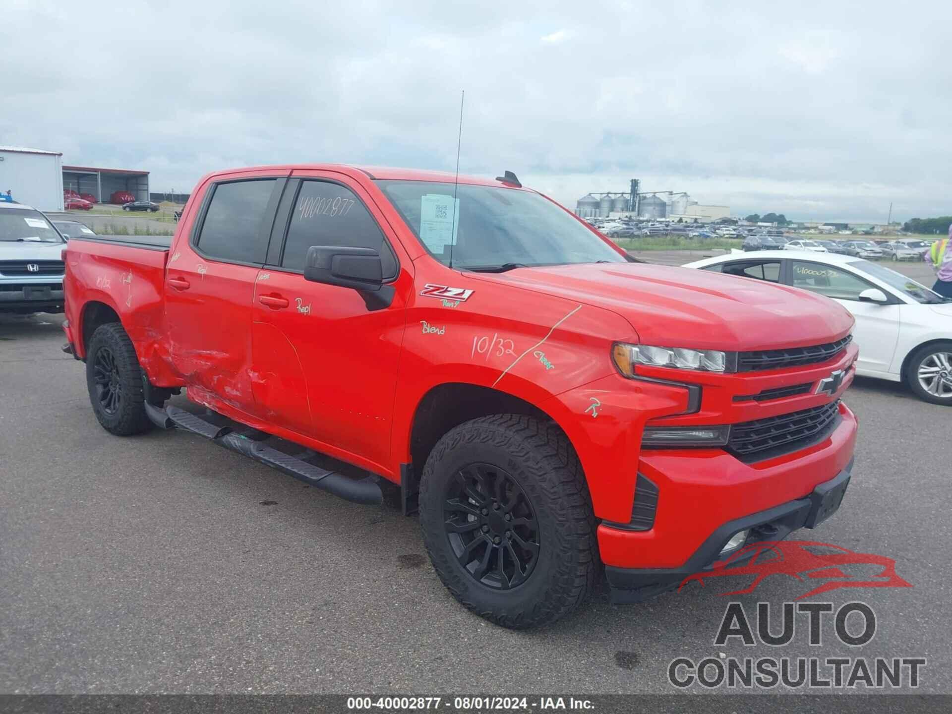 CHEVROLET SILVERADO 1500 2020 - 3GCUYEED7LG254081