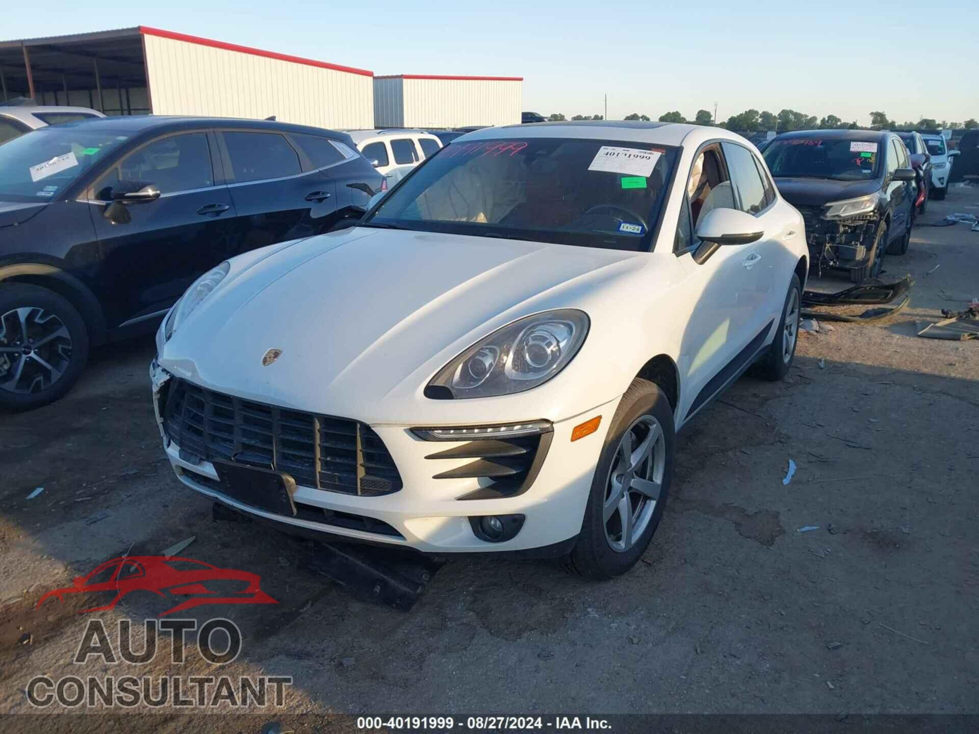 PORSCHE MACAN 2017 - WP1AA2A57HLB05053