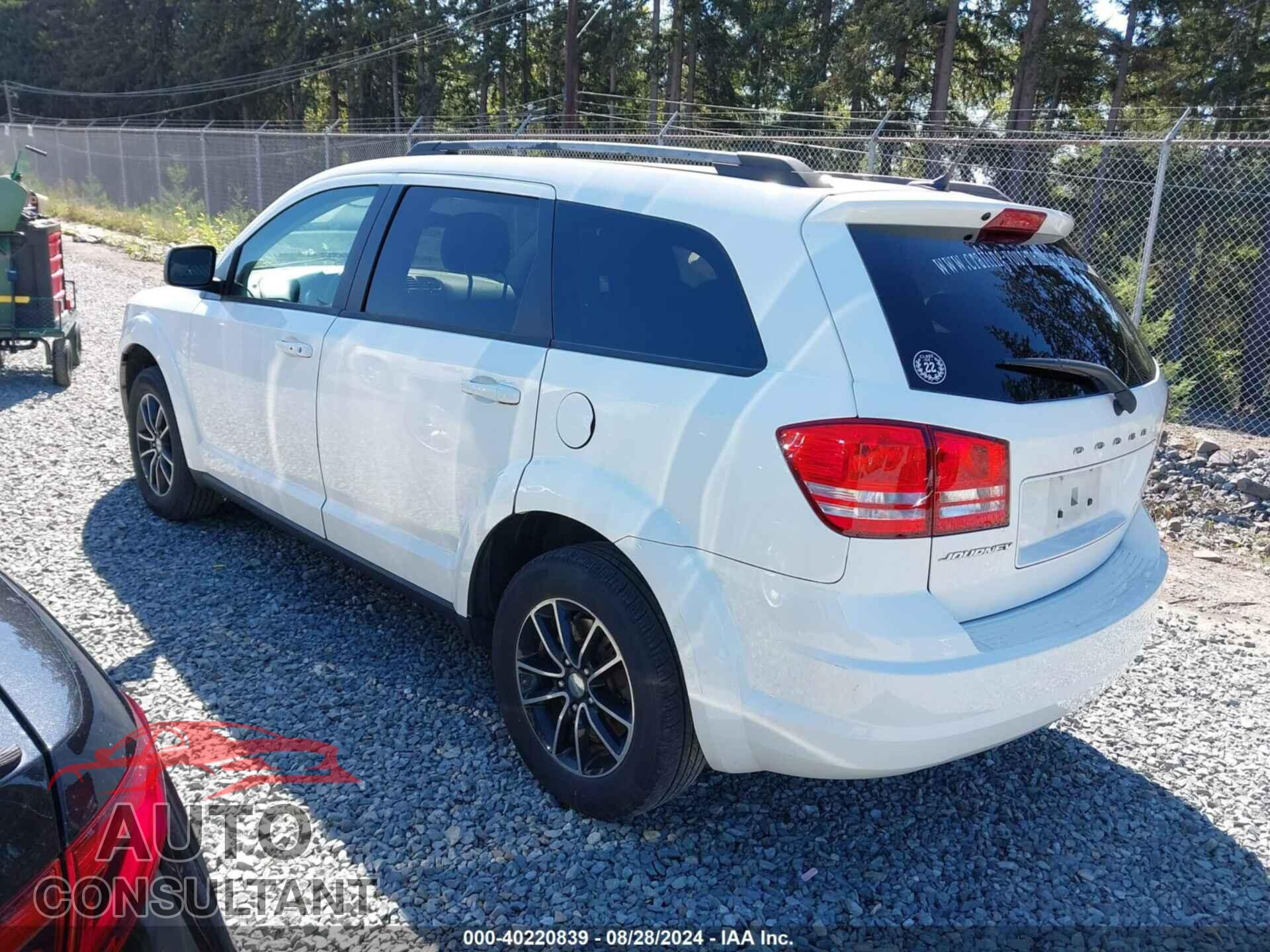 DODGE JOURNEY 2017 - 3C4PDCAB8HT585140