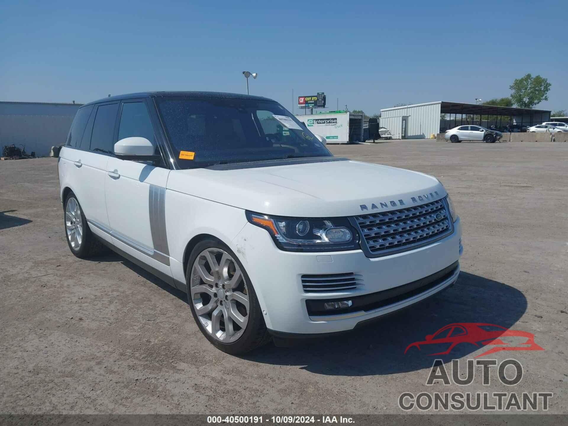 LAND ROVER RANGE ROVER 2017 - SALGV2FEXHA354508