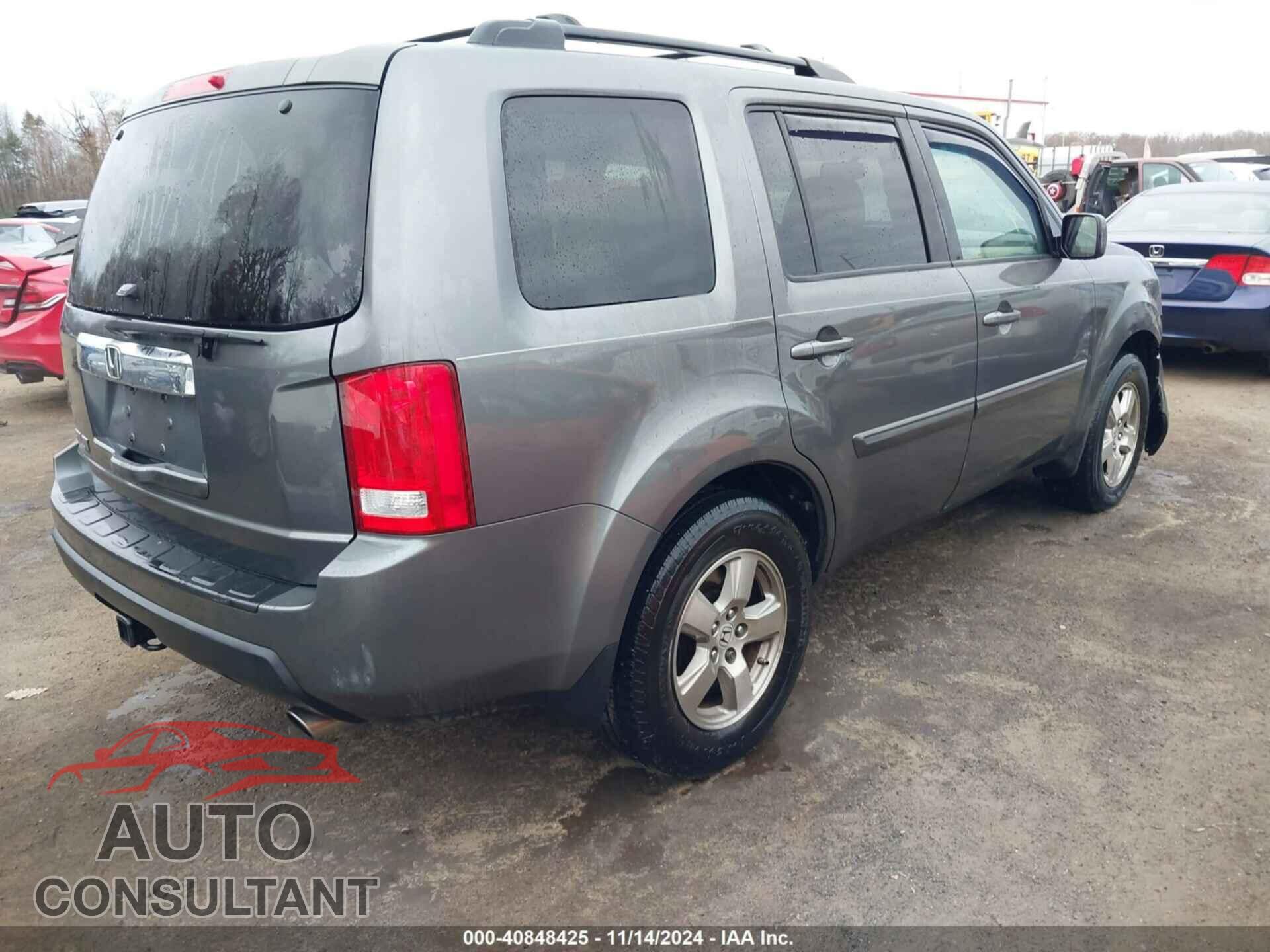 HONDA PILOT 2009 - 5FNYF38619B008800