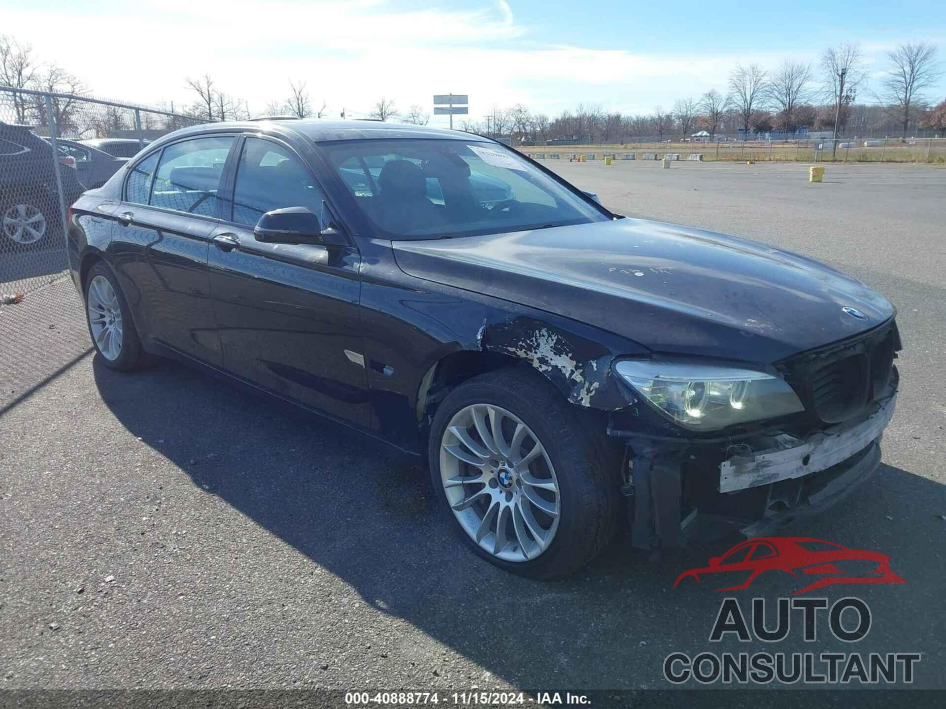 BMW 750LI 2013 - WBAYF8C58DD140445