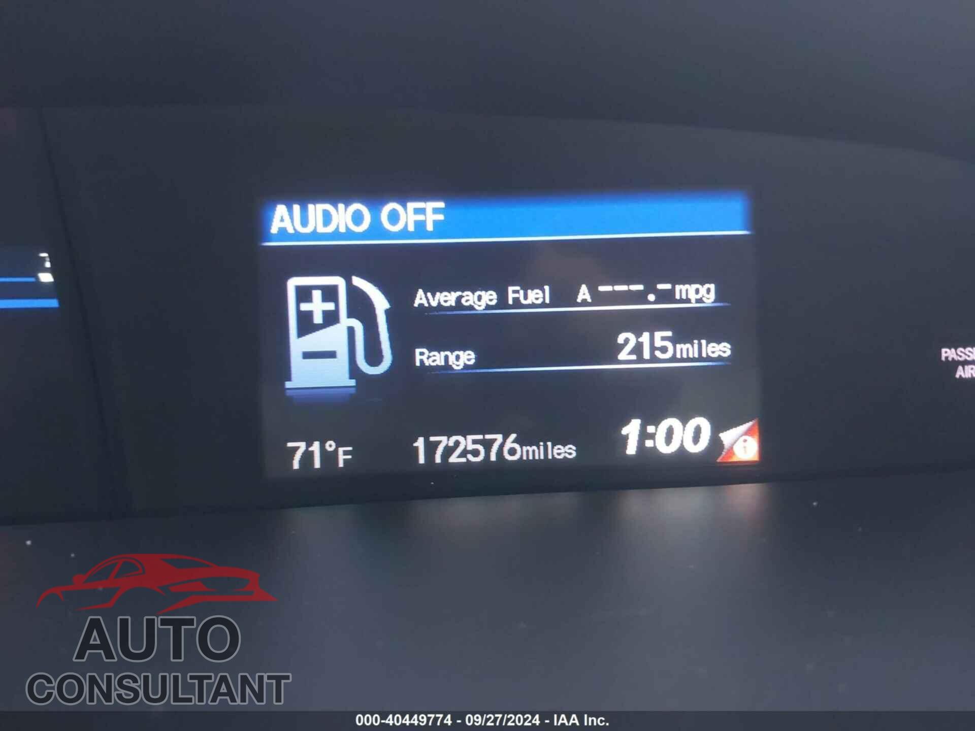 HONDA CIVIC 2013 - 19XFB2F88DE078178