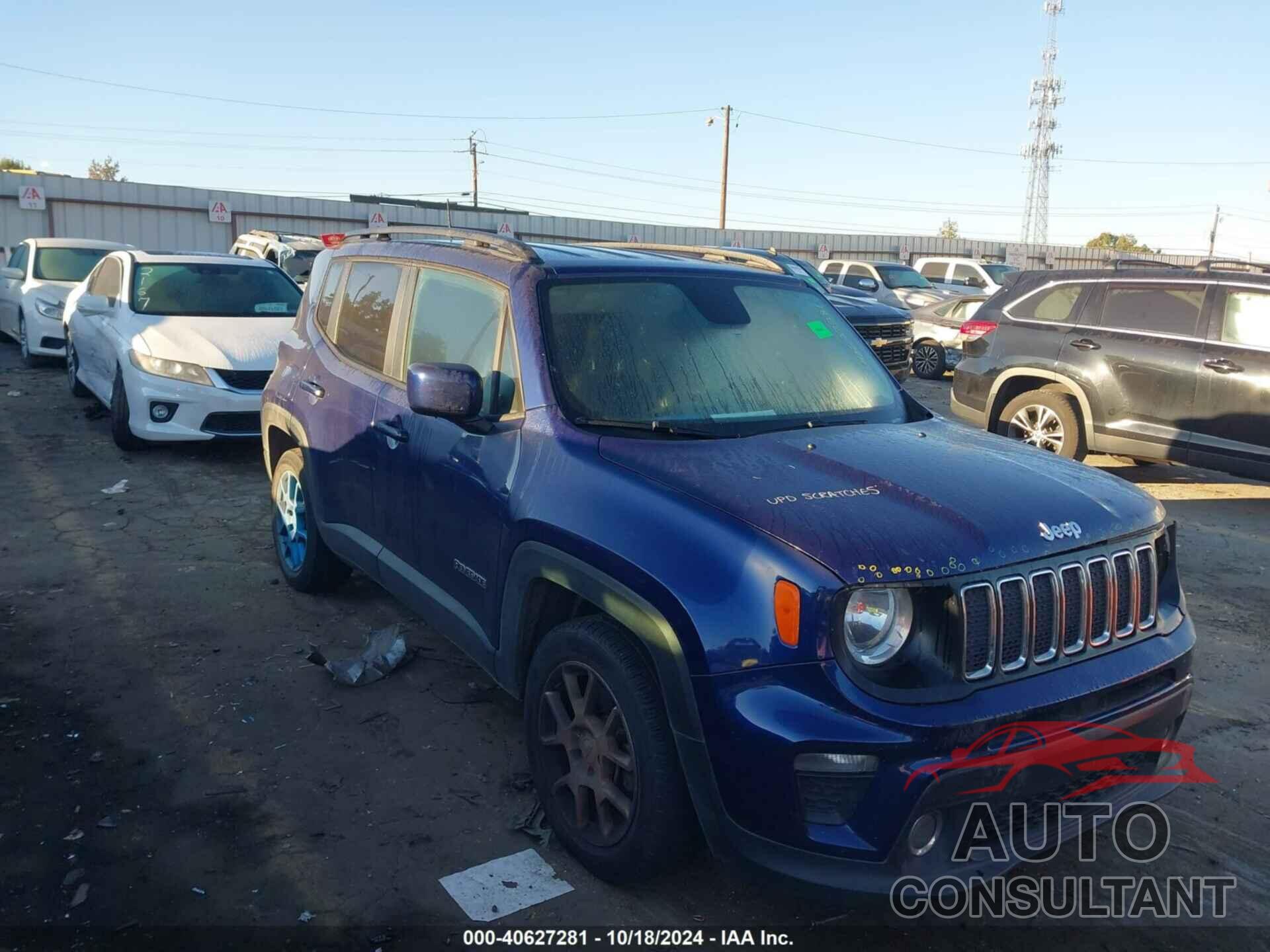JEEP RENEGADE 2019 - ZACNJABB6KPK83683