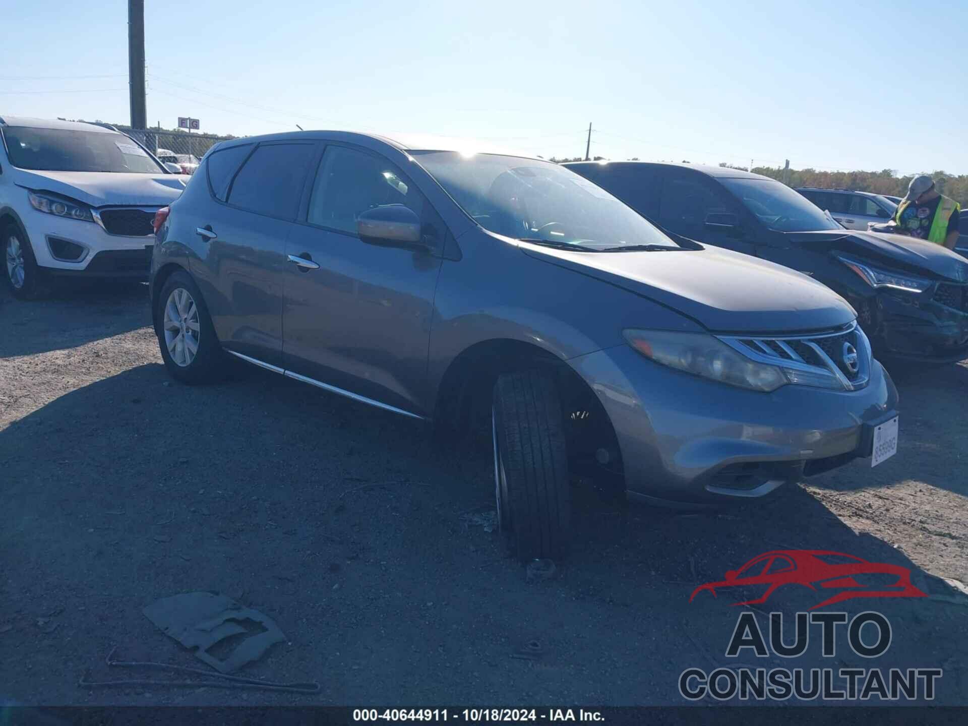 NISSAN MURANO 2013 - JN8AZ1MW5DW310960