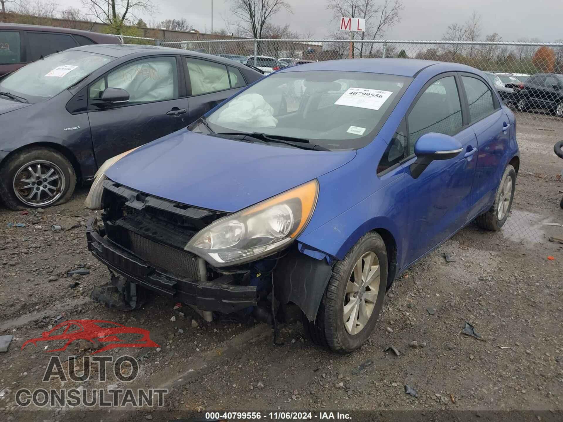 KIA RIO 2013 - KNADN5A34D6231069