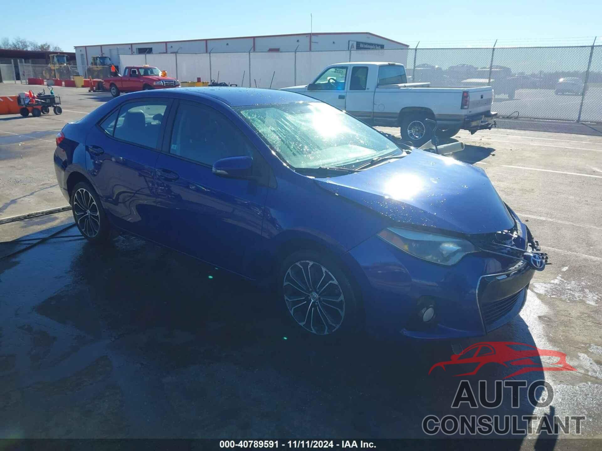 TOYOTA COROLLA 2015 - 2T1BURHE7FC433802