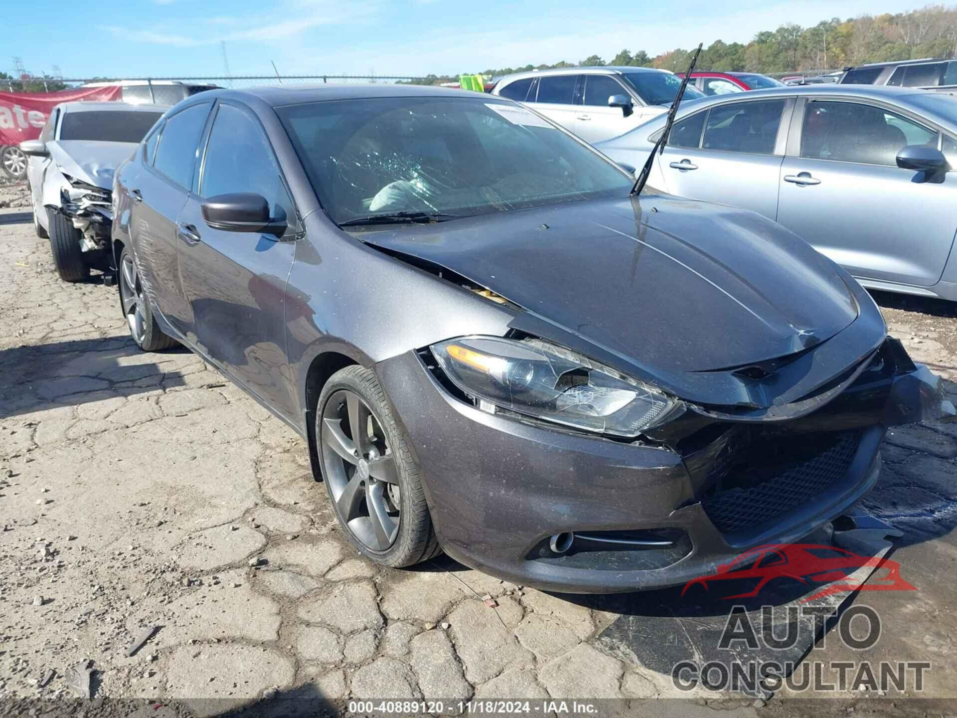DODGE DART 2015 - 1C3CDFEB6FD278924
