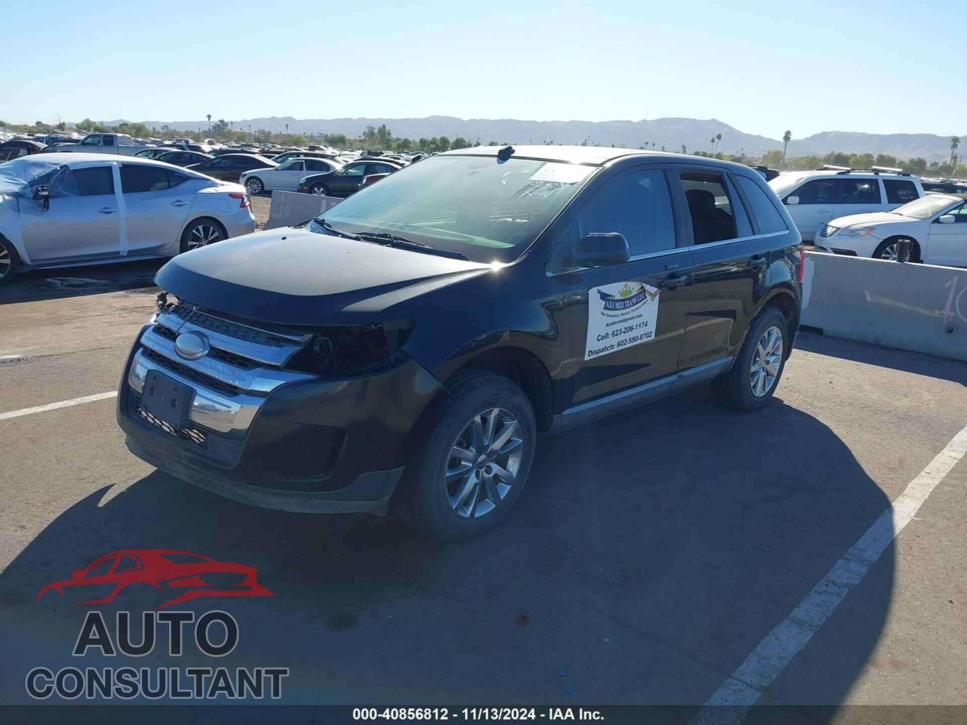 FORD EDGE 2011 - 2FMDK3KC8BBB15009