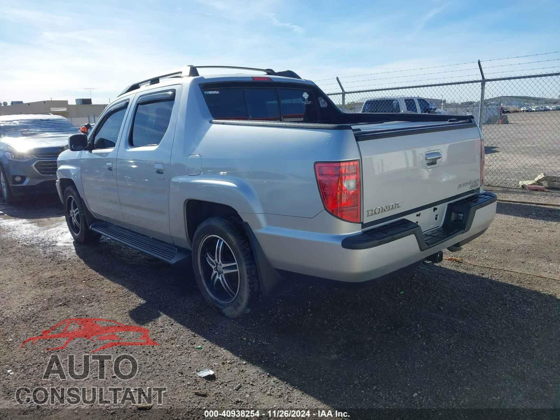 HONDA RIDGELINE 2009 - 5FPYK165X9B102384