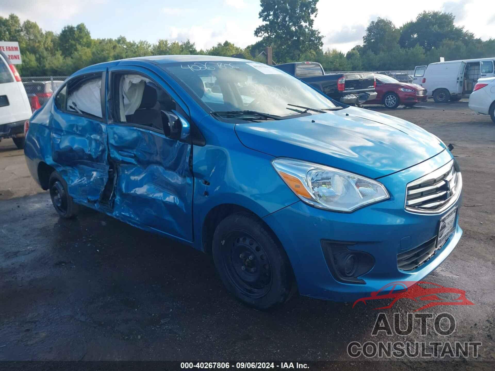 MITSUBISHI MIRAGE G4 2017 - ML32F3FJ1HHF10014