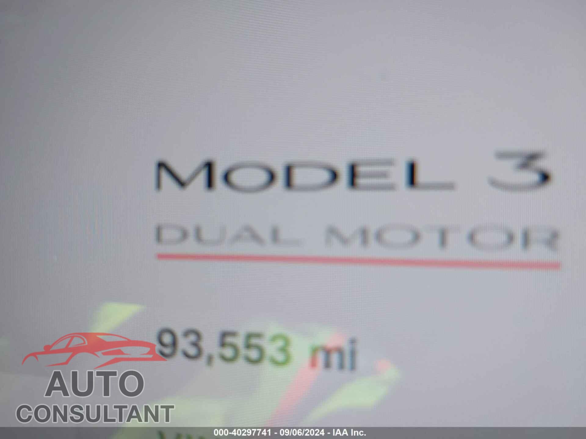 TESLA MODEL 3 2020 - 5YJ3E1EC0LF603205