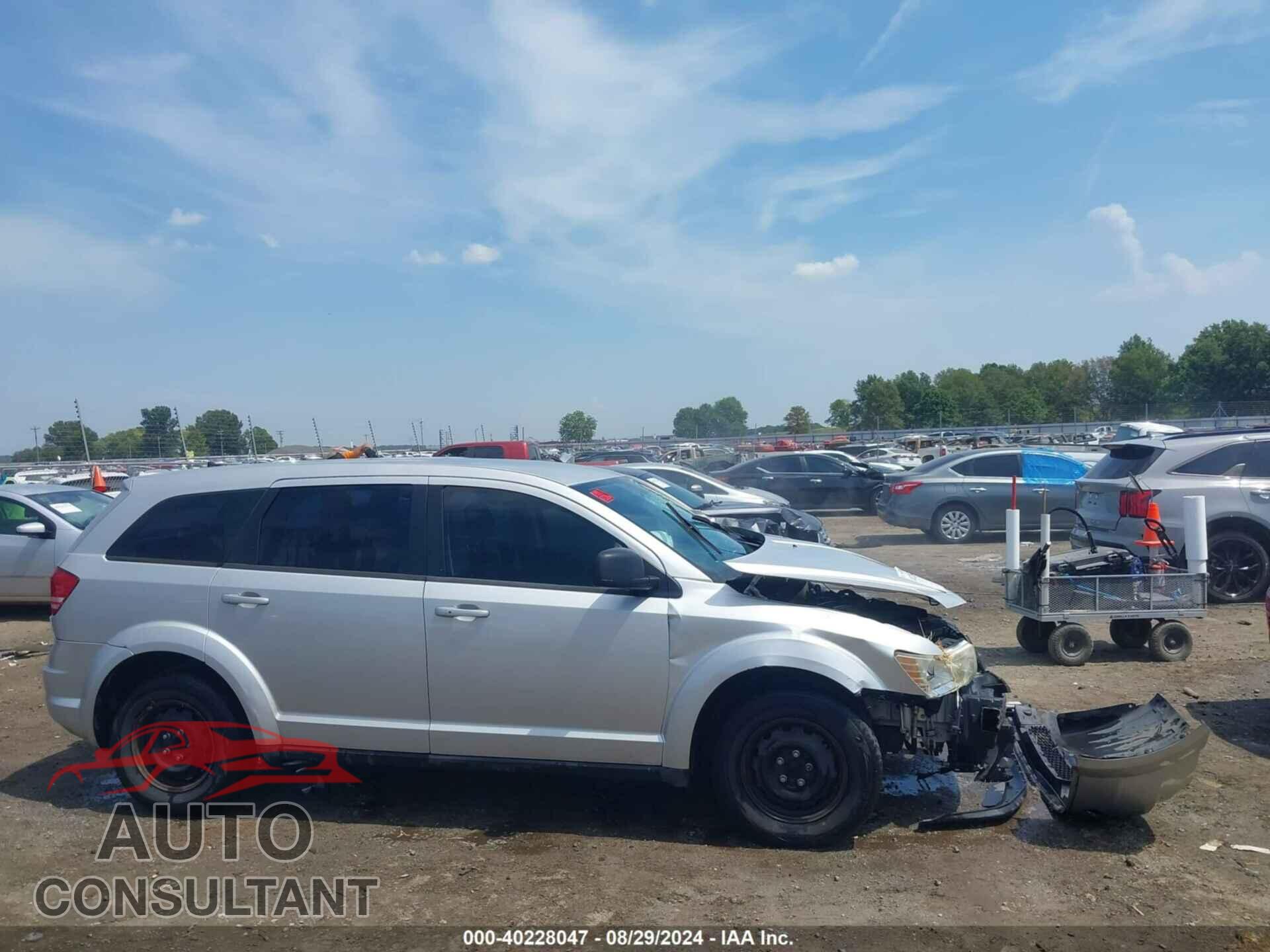 DODGE JOURNEY 2012 - 3C4PDCAB5CT290196