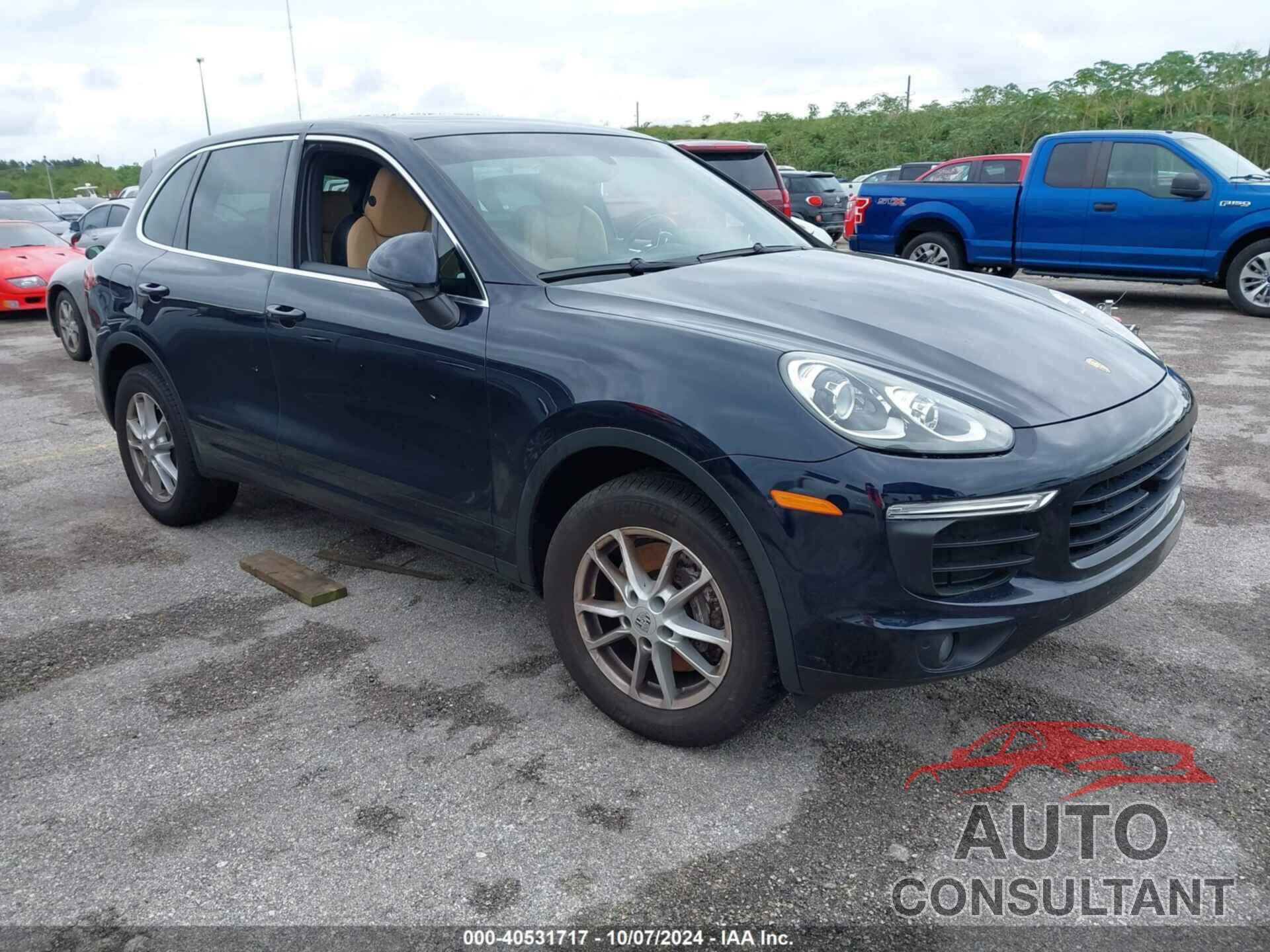 PORSCHE CAYENNE 2017 - WP1AA2A27HKA89254