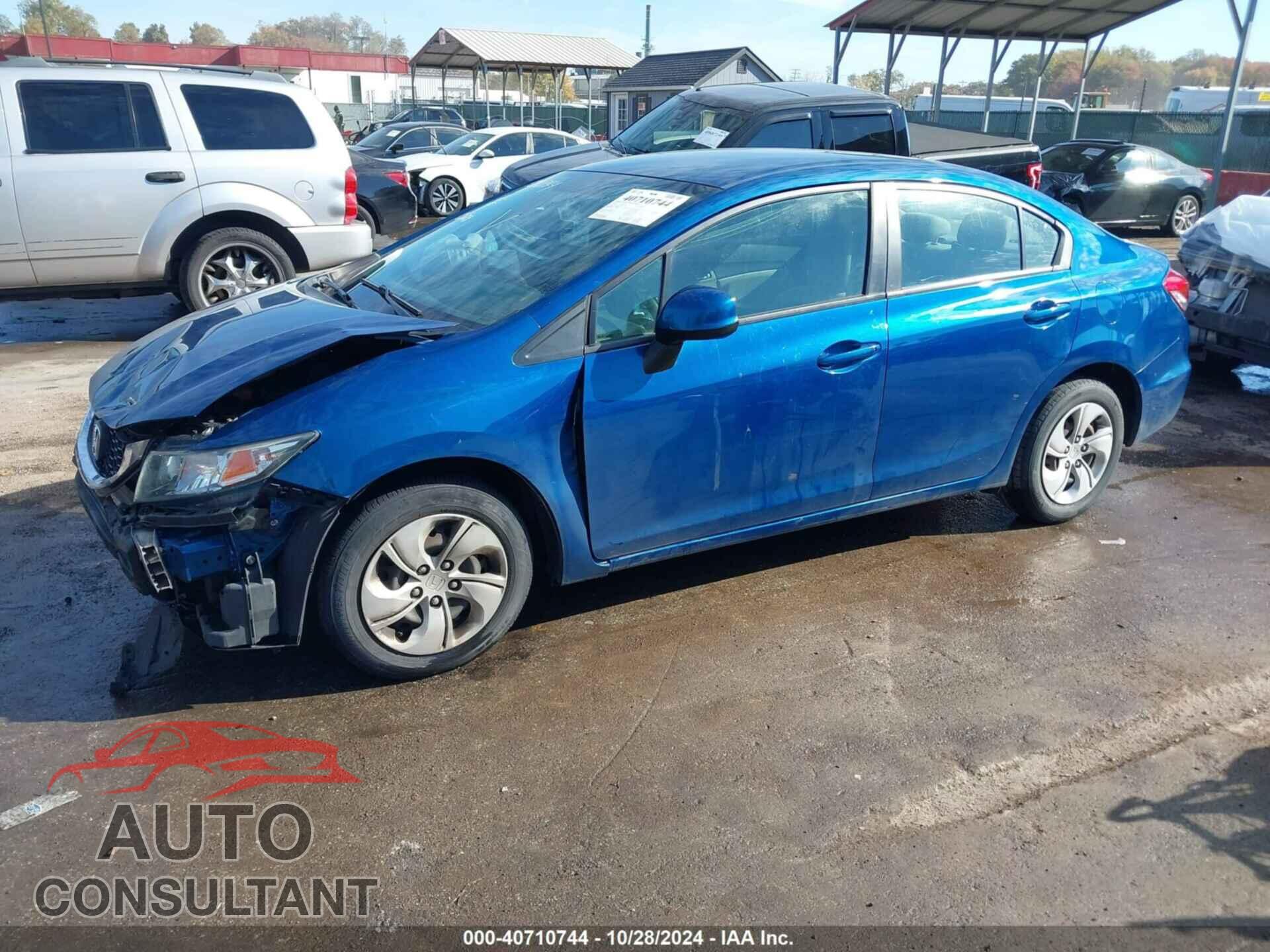 HONDA CIVIC 2013 - 2HGFB2F52DH563279