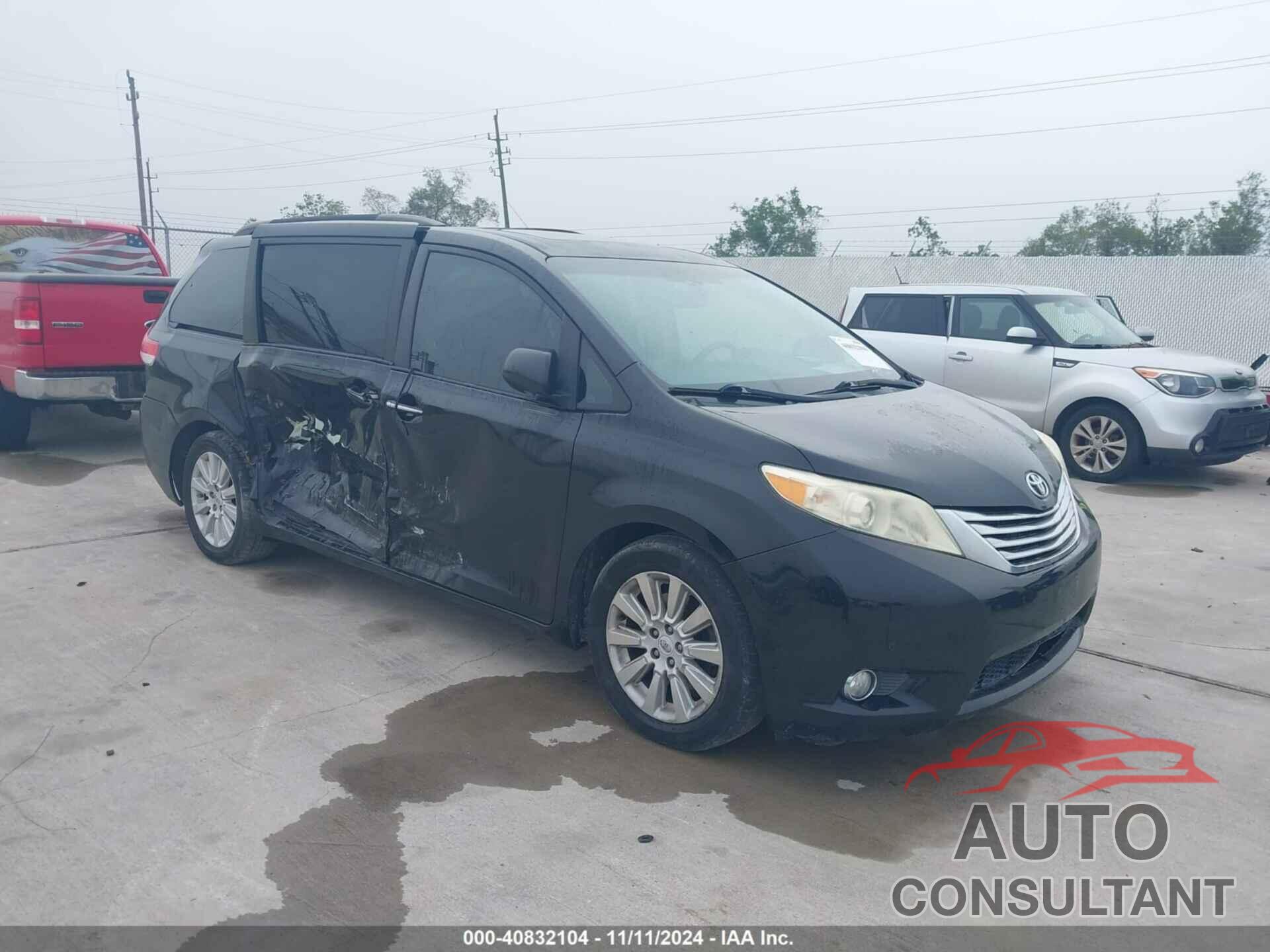 TOYOTA SIENNA 2012 - 5TDYK3DC0CS247989