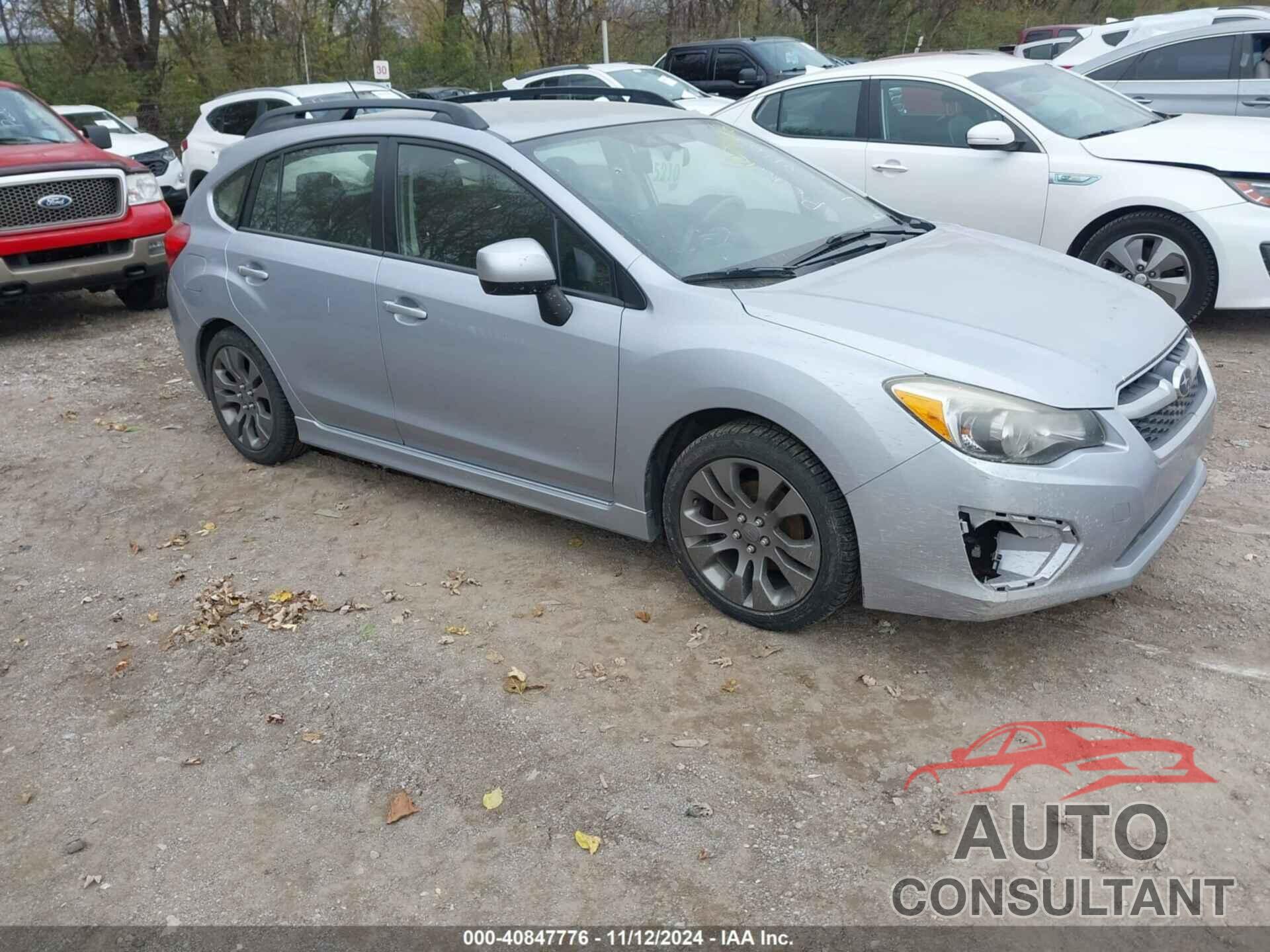 SUBARU IMPREZA 2014 - JF1GPAL60E8230085