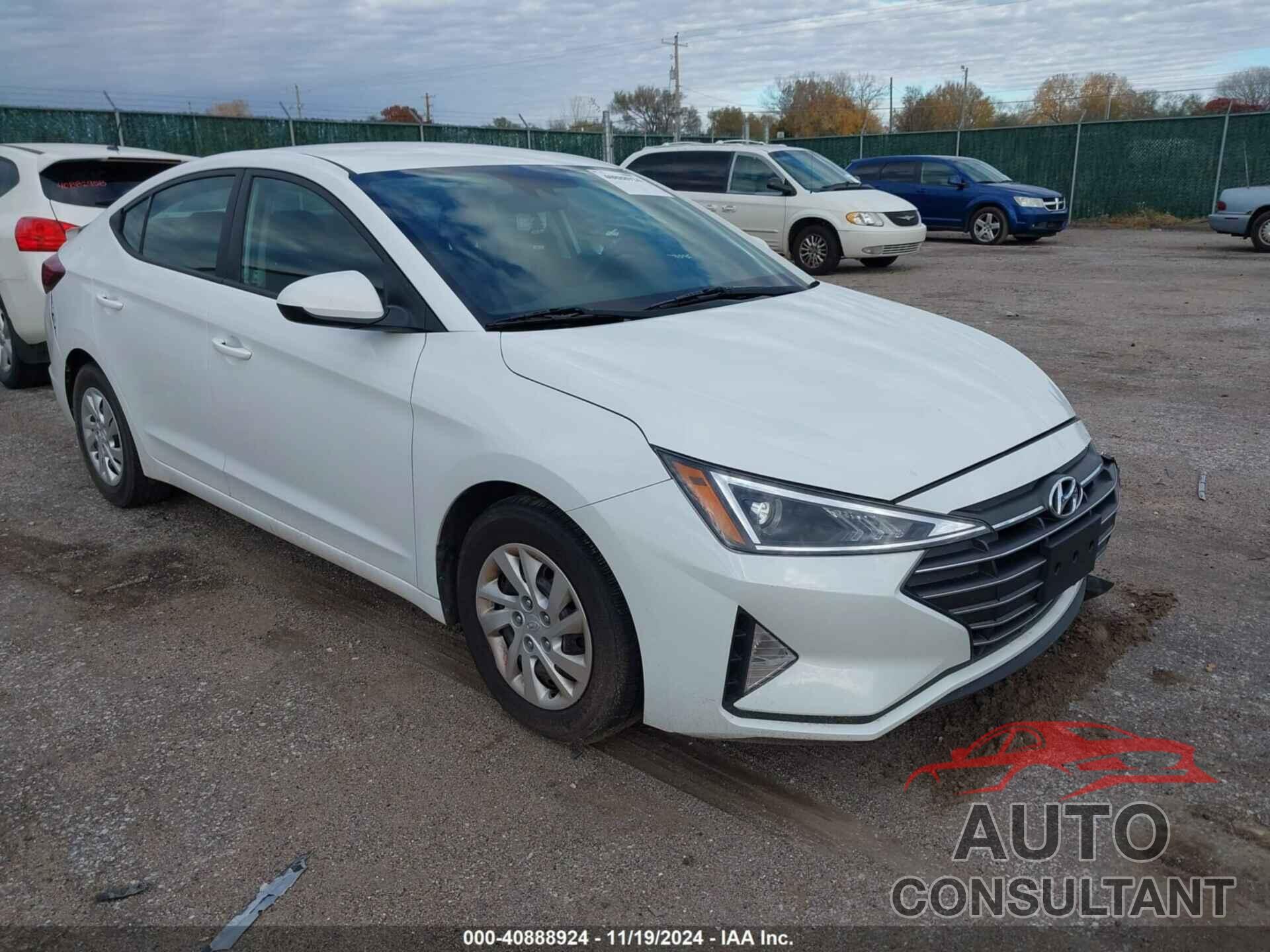 HYUNDAI ELANTRA 2020 - 5NPD74LFXLH543514