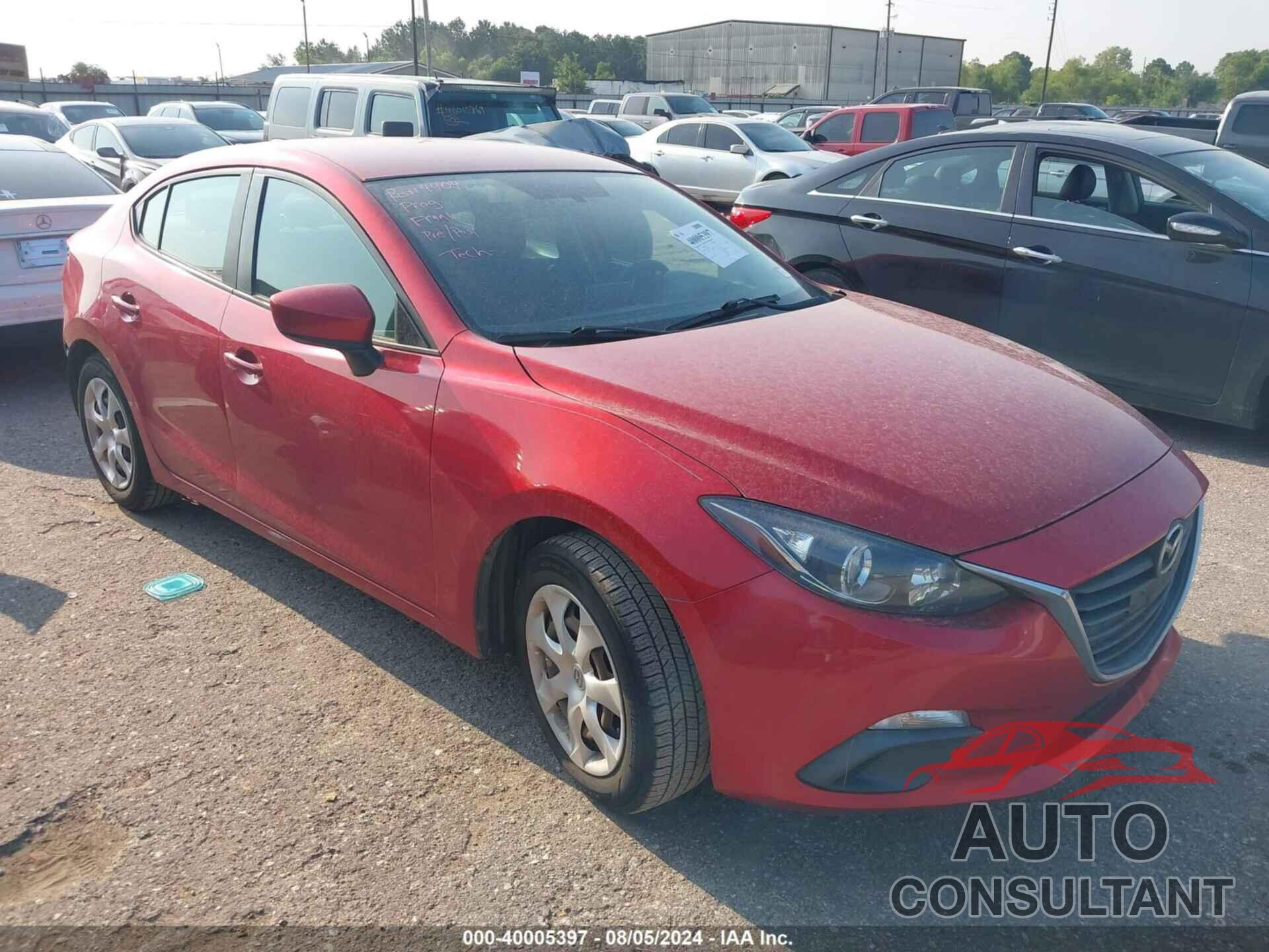 MAZDA MAZDA3 2016 - 3MZBM1T73GM271344