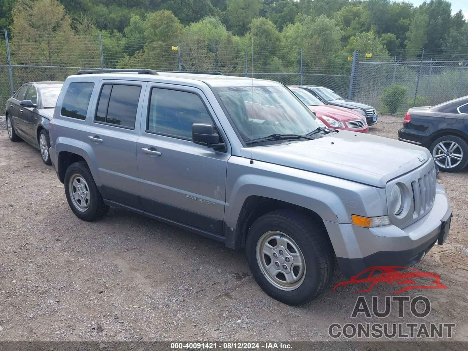 JEEP PATRIOT 2017 - 1C4NJRBB9HD196983