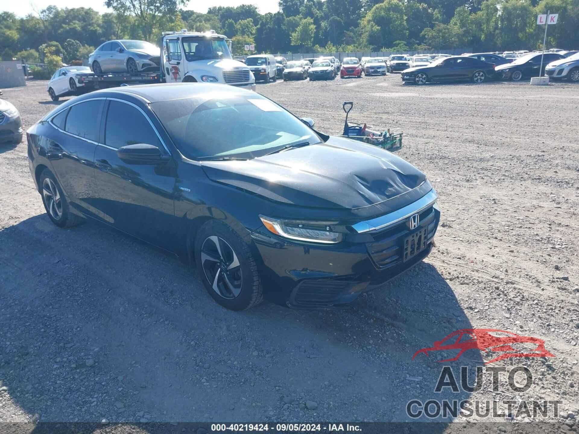 HONDA INSIGHT 2022 - 19XZE4F59NE004646