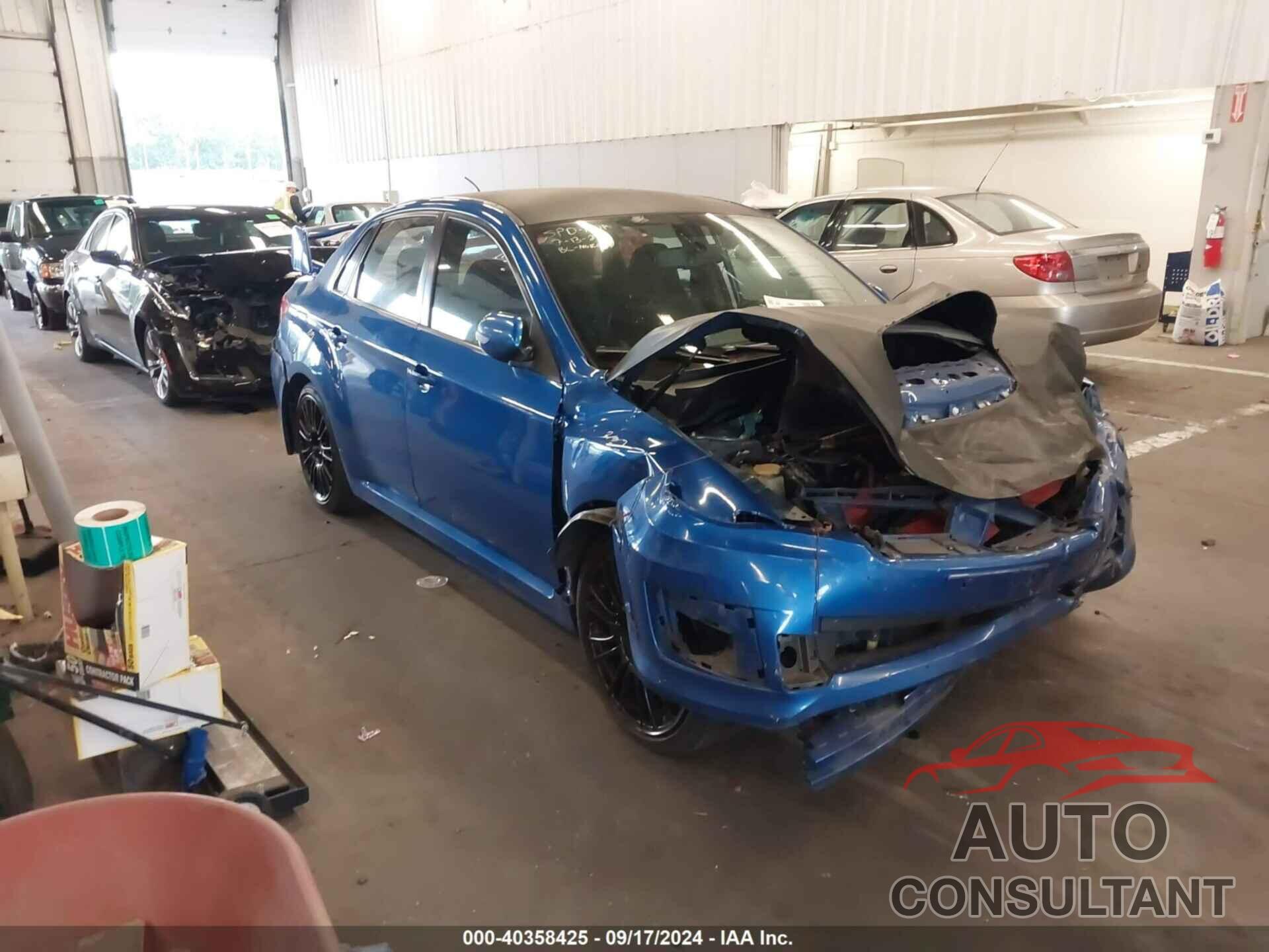 SUBARU IMPREZA WRX 2013 - JF1GV8J69DL028083