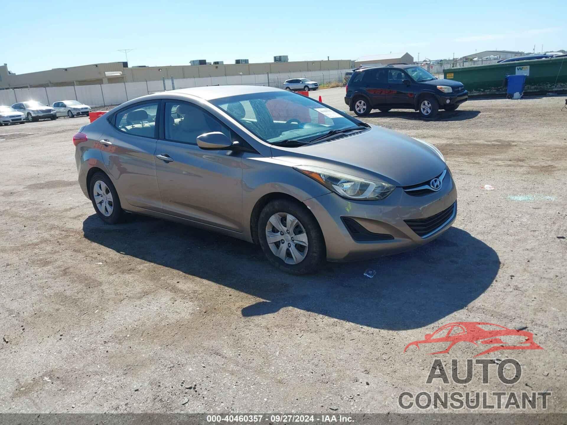 HYUNDAI ELANTRA 2016 - 5NPDH4AEXGH715182