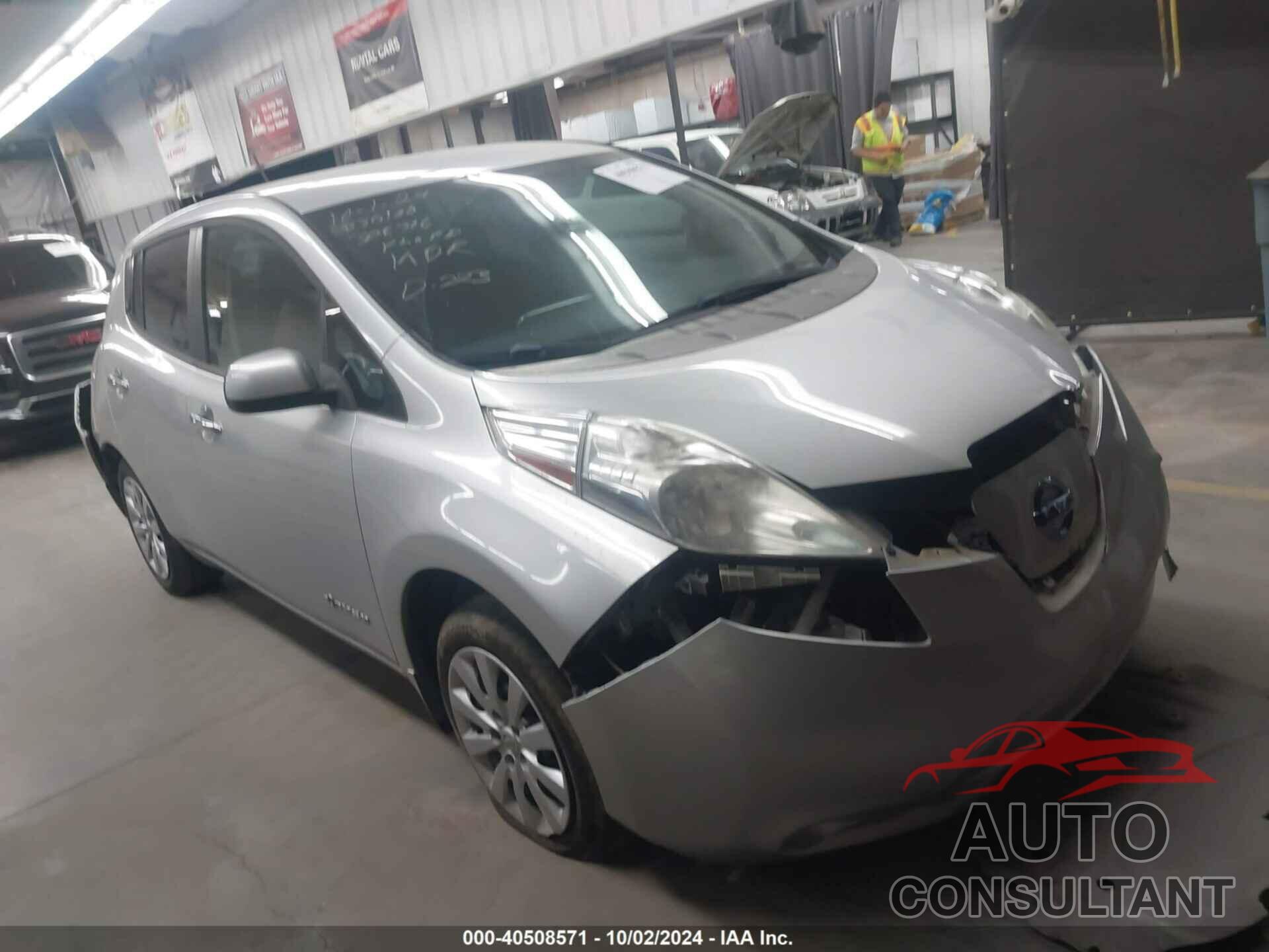 NISSAN LEAF 2016 - 1N4AZ0CP7GC308316