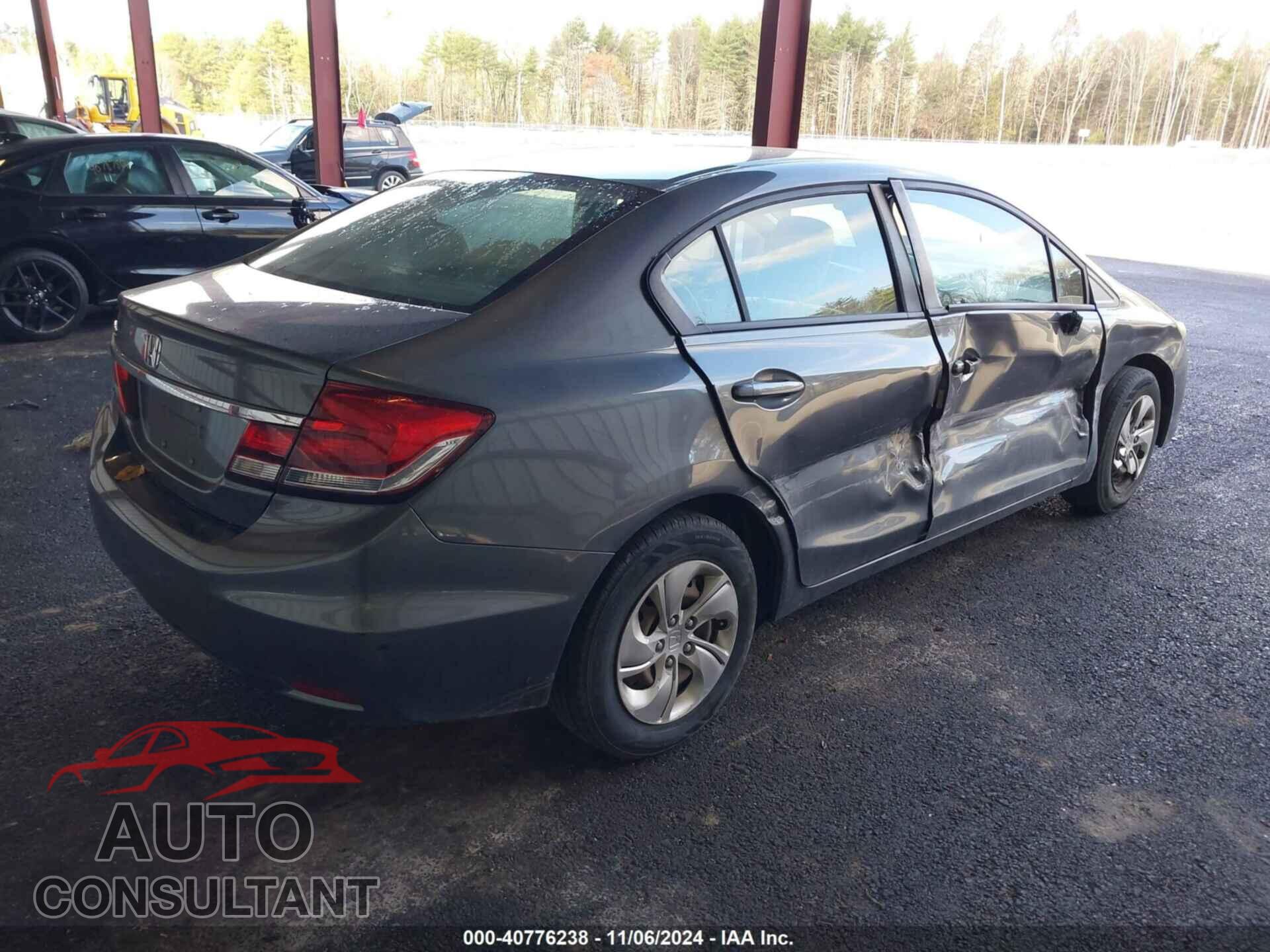 HONDA CIVIC 2013 - 19XFB2F55DE096613