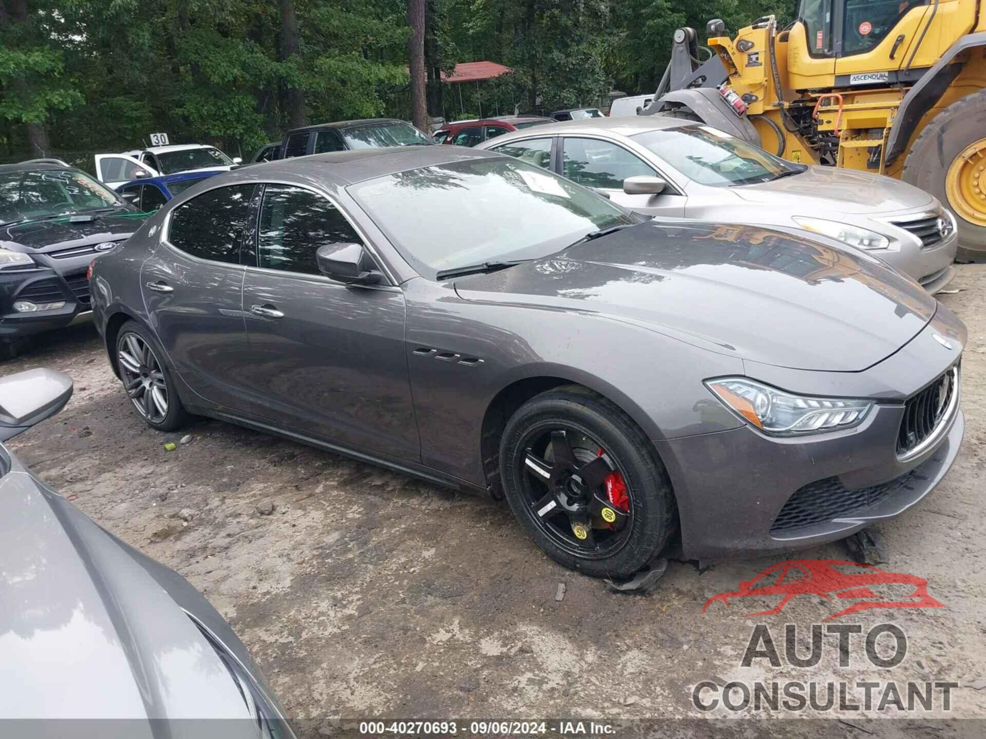 MASERATI GHIBLI 2017 - ZAM57RSSXH1218632