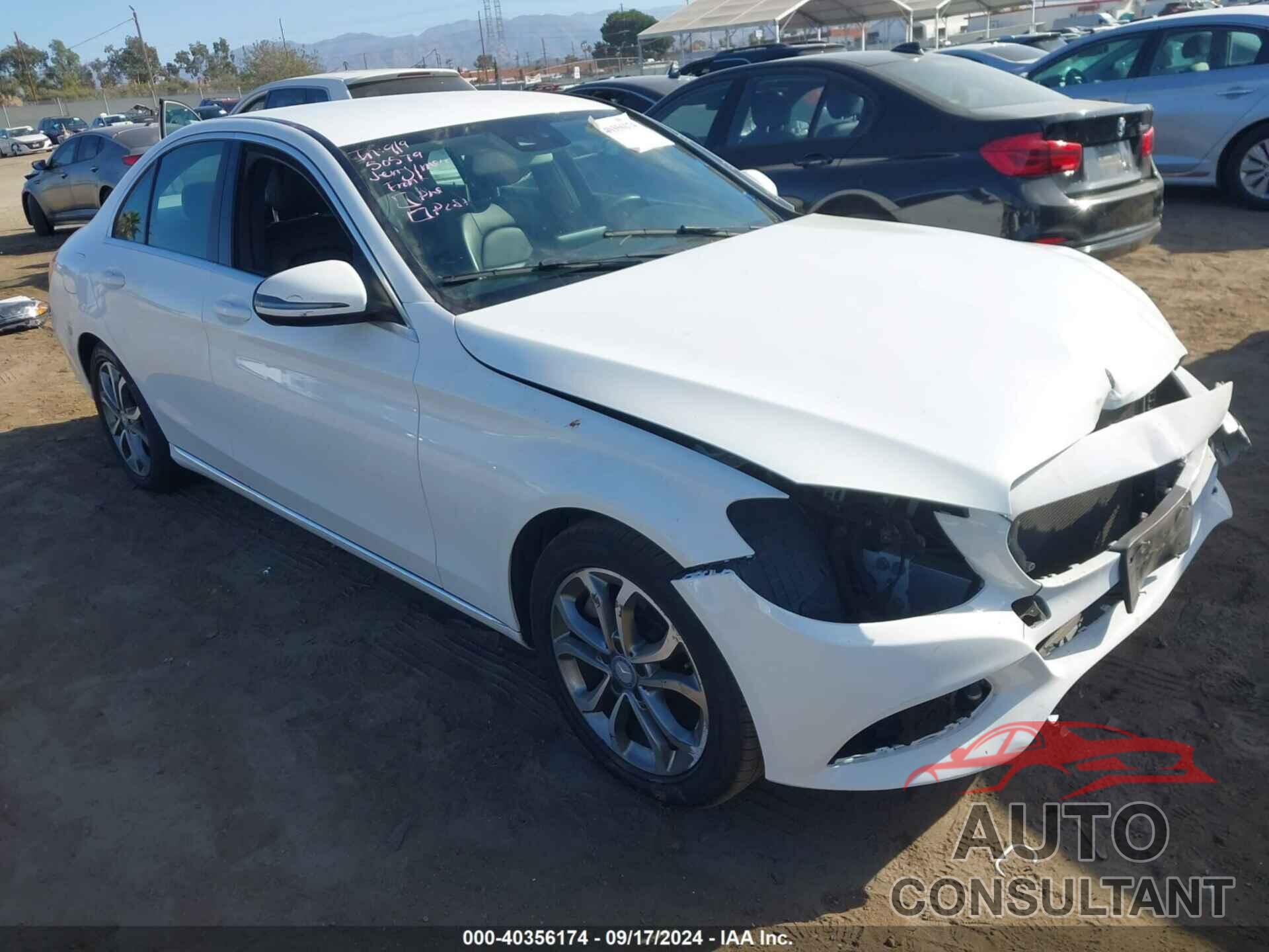 MERCEDES-BENZ C 300 2016 - 55SWF4JB5GU149630