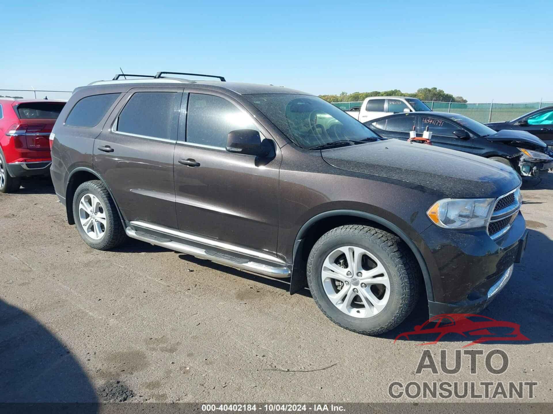 DODGE DURANGO 2012 - 1C4RDJDG5CC261667