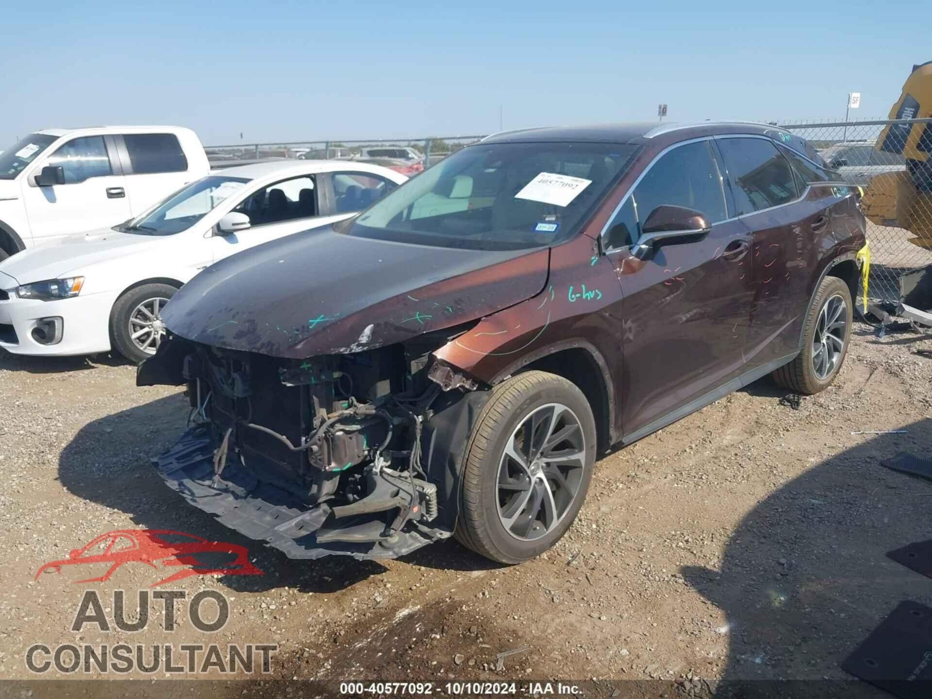 LEXUS RX 350 2017 - 2T2ZZMCA9HC058551