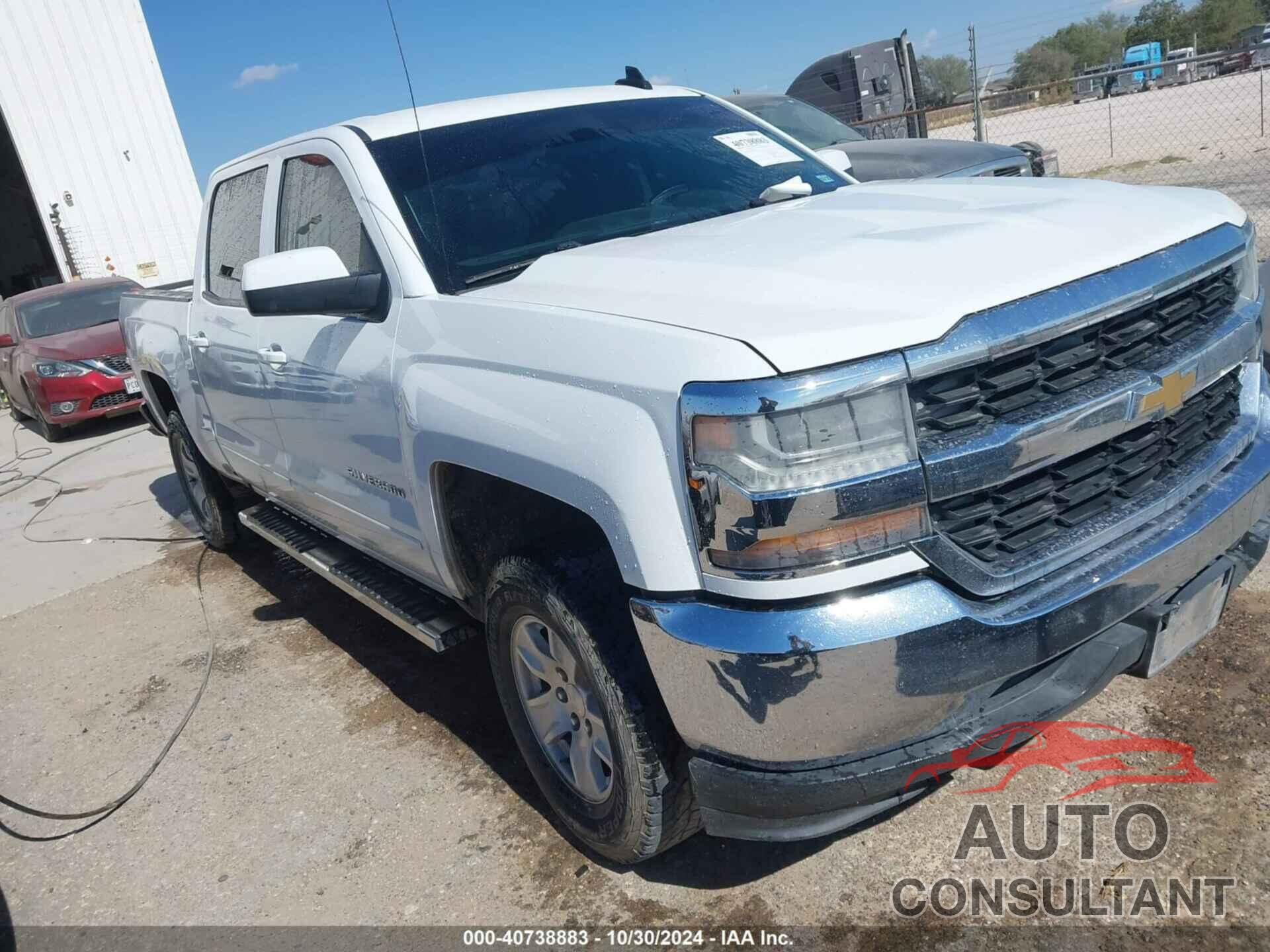 CHEVROLET SILVERADO 1500 2016 - 3GCPCREC5GG126227
