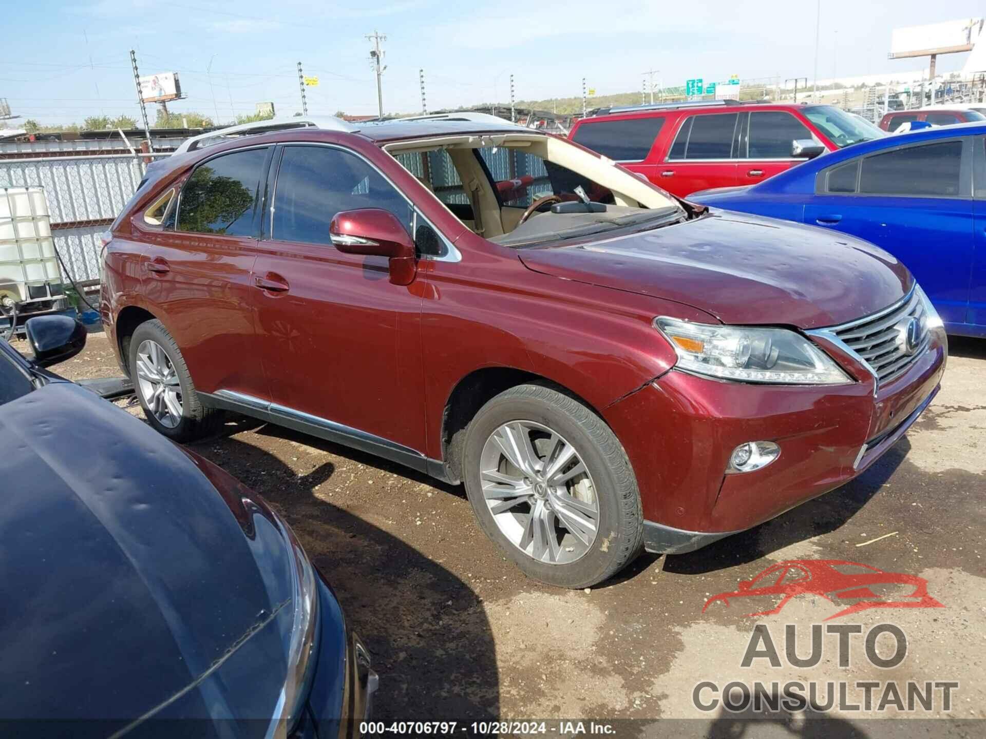 LEXUS RX 350 2015 - 2T2ZK1BA0FC205454
