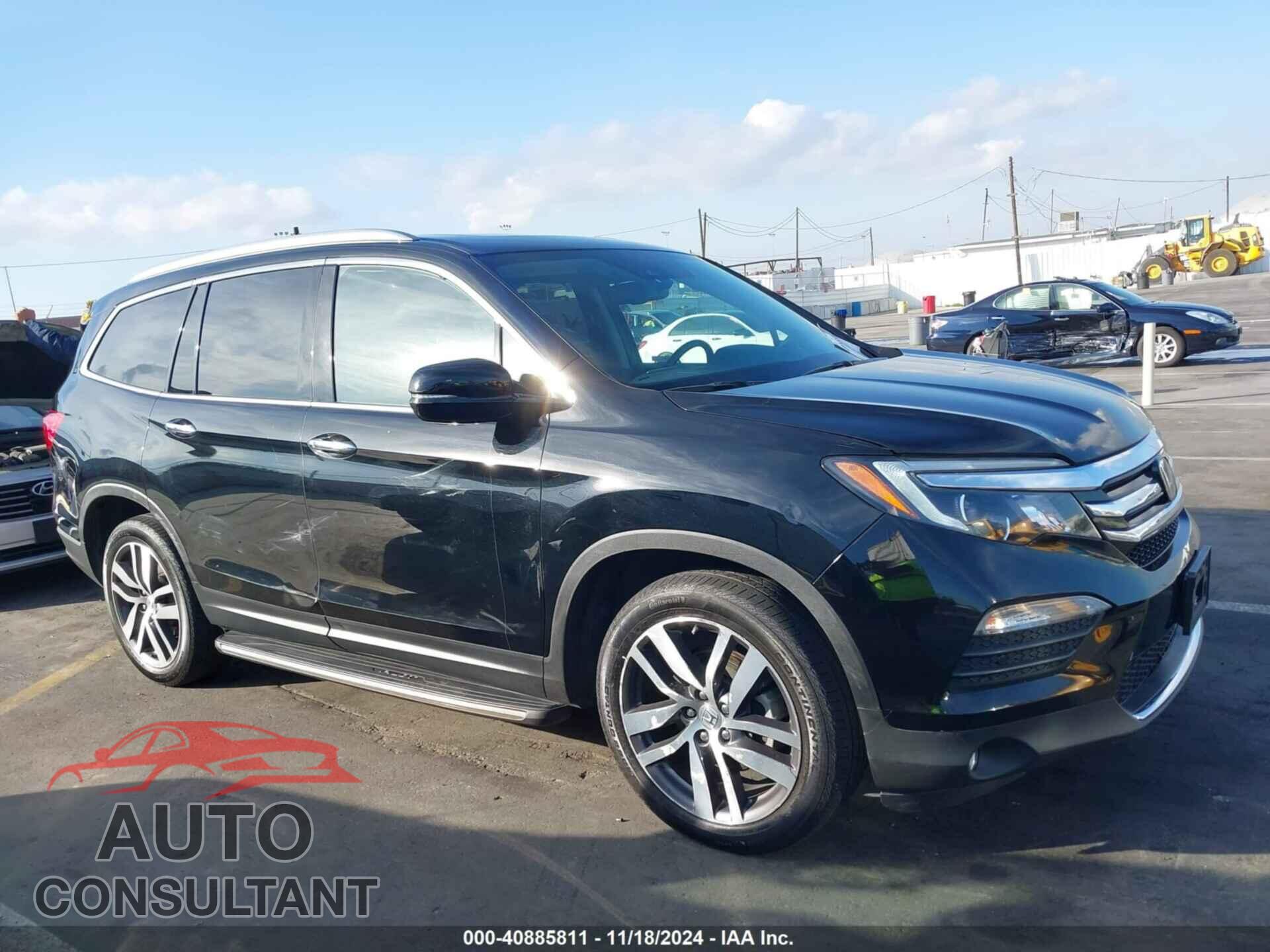 HONDA PILOT 2017 - 5FNYF6H09HB100264