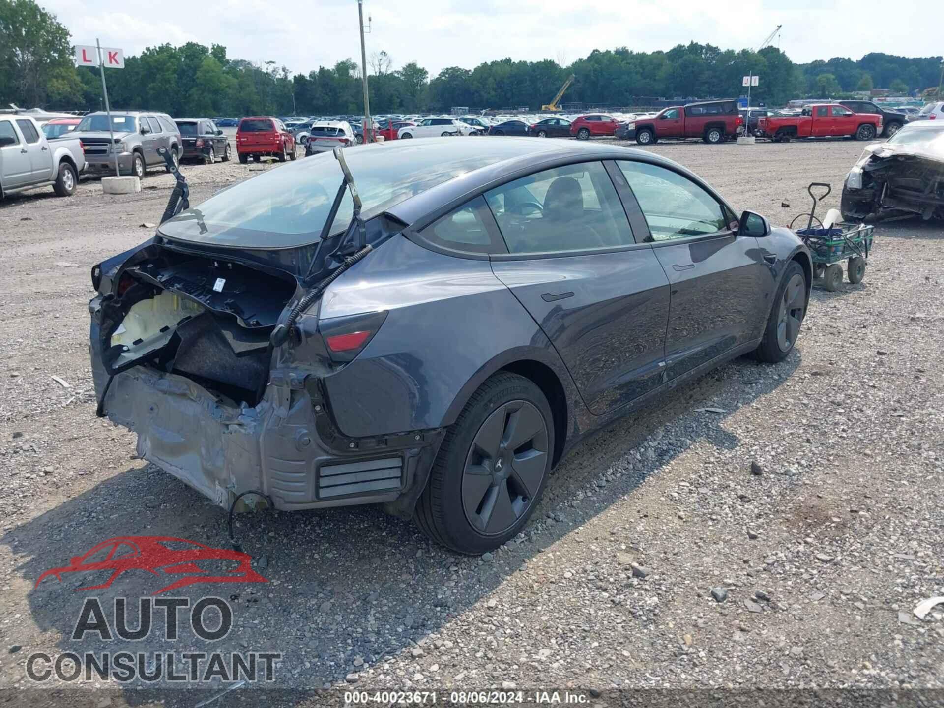 TESLA MODEL 3 2022 - 5YJ3E1EA6NF118214