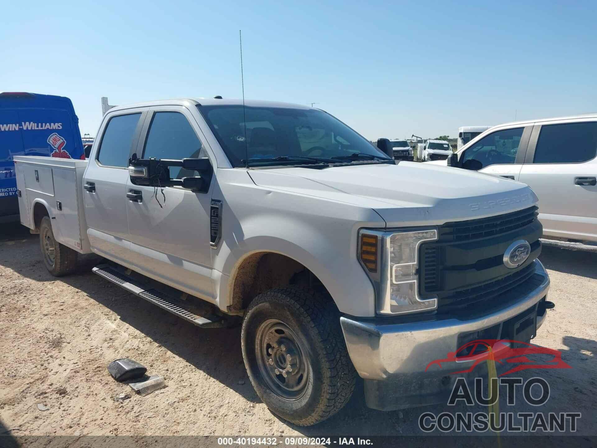 FORD F-250 2019 - 1FT7W2B60KEE42969