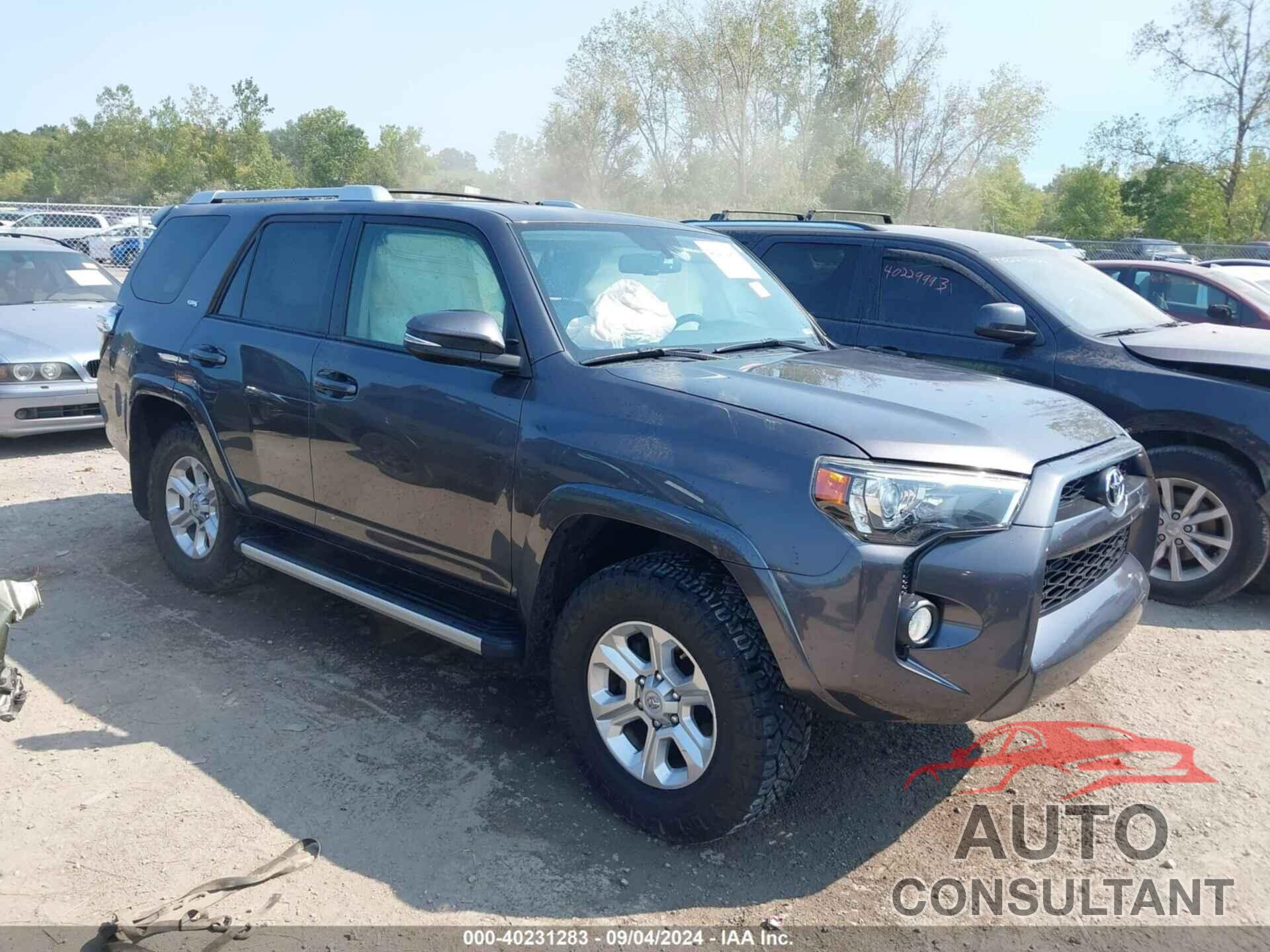 TOYOTA 4RUNNER 2018 - JTEBU5JR0J5483237