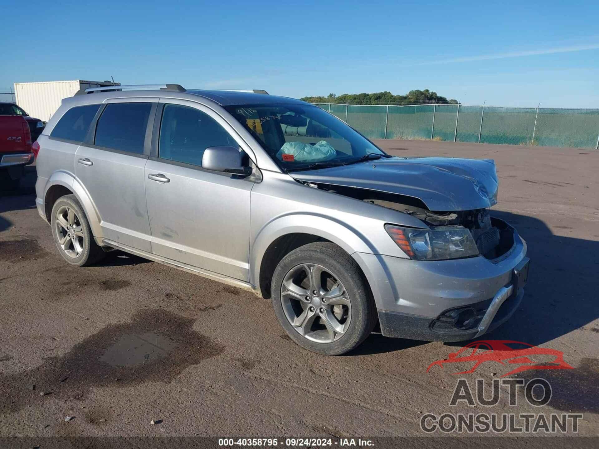 DODGE JOURNEY 2017 - 3C4PDCGGXHT614043