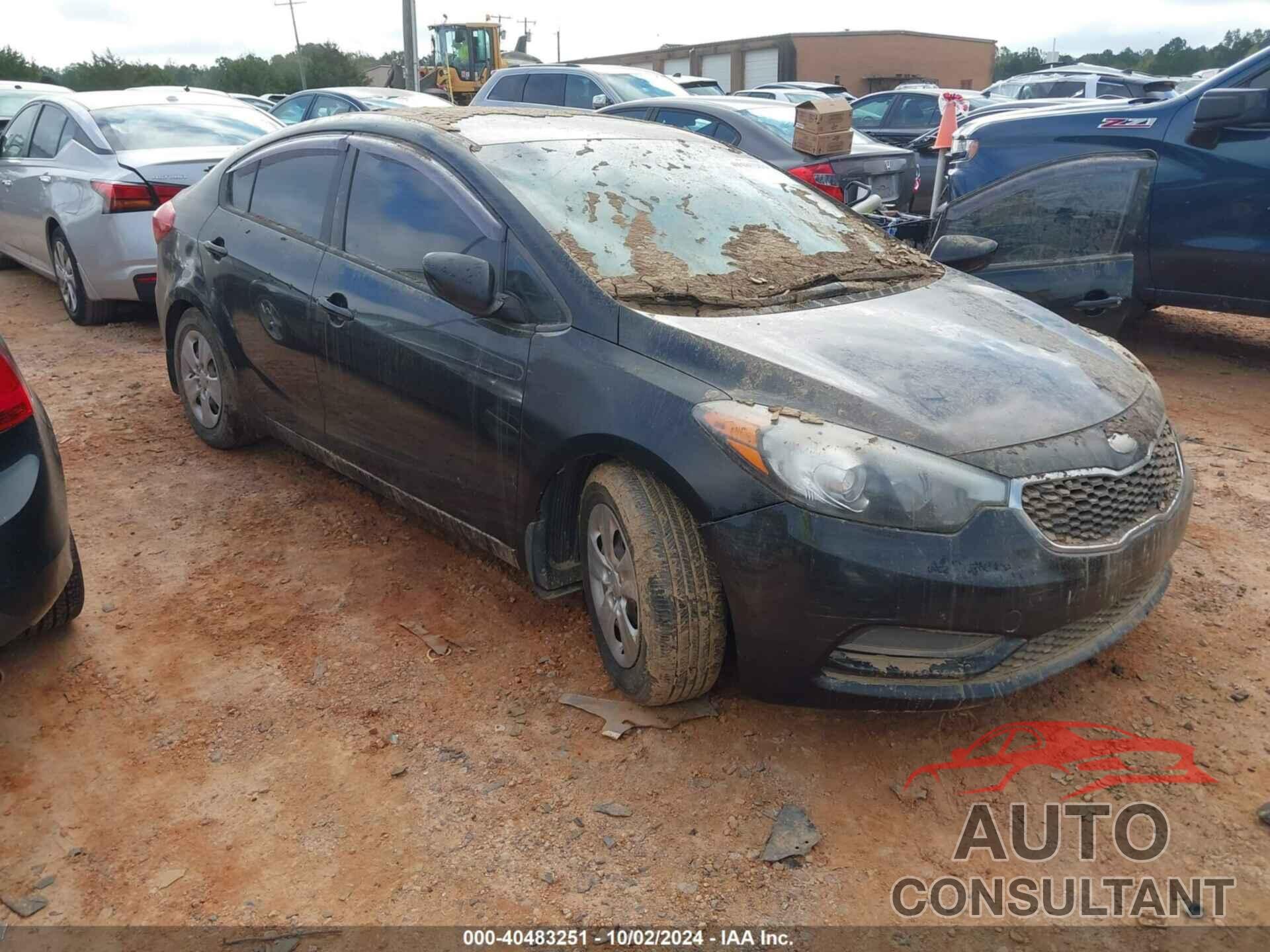 KIA FORTE 2014 - KNAFK4A65E5077792