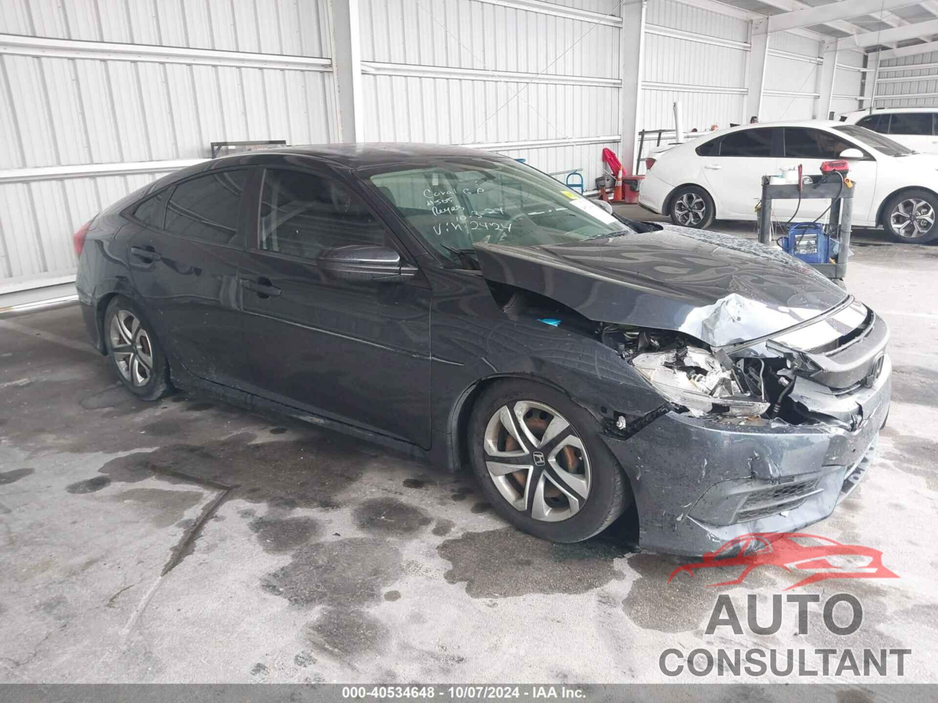 HONDA CIVIC 2017 - 2HGFC2F58HH542424