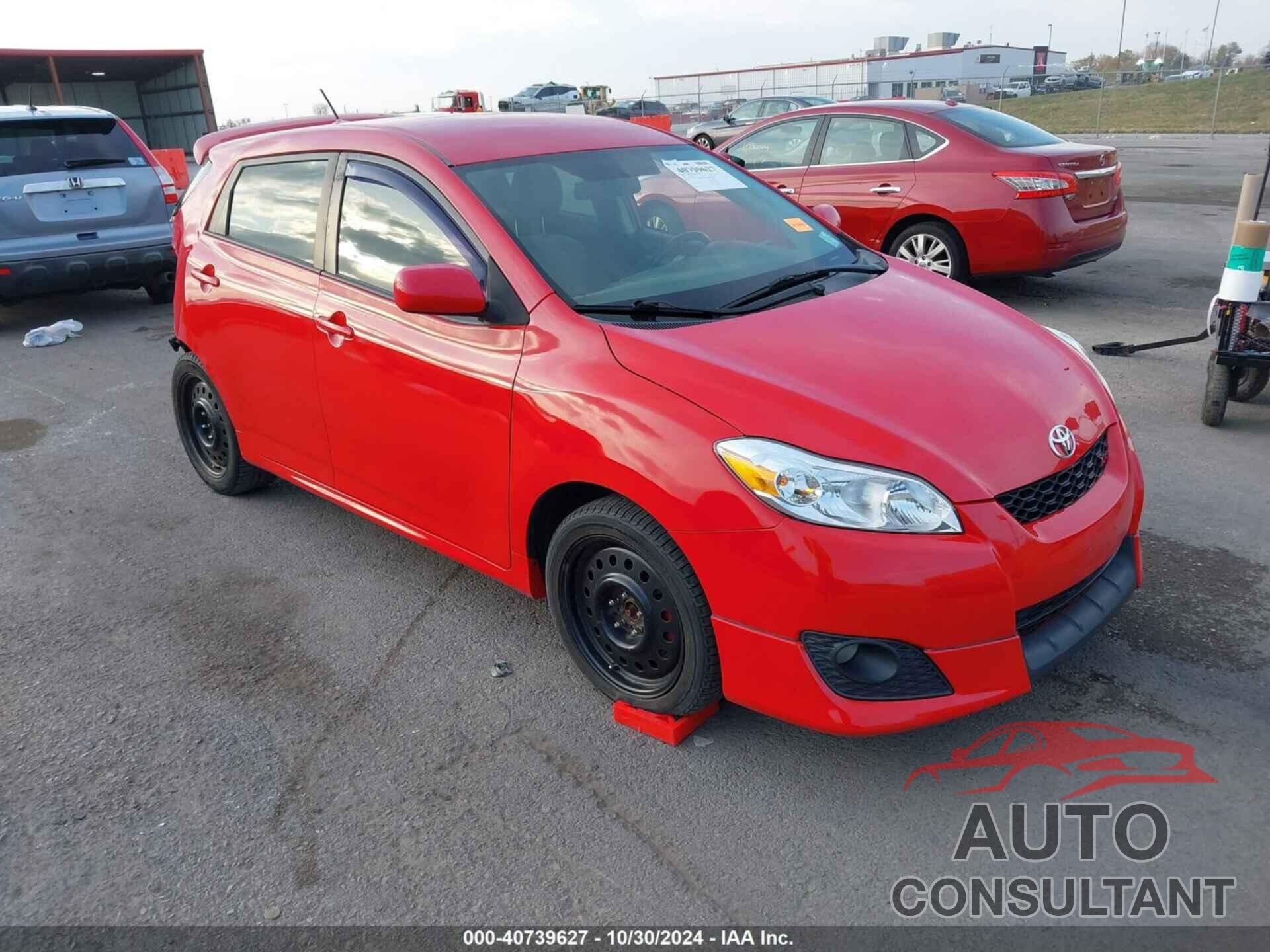 TOYOTA MATRIX 2010 - 2T1ME4EE9AC005784