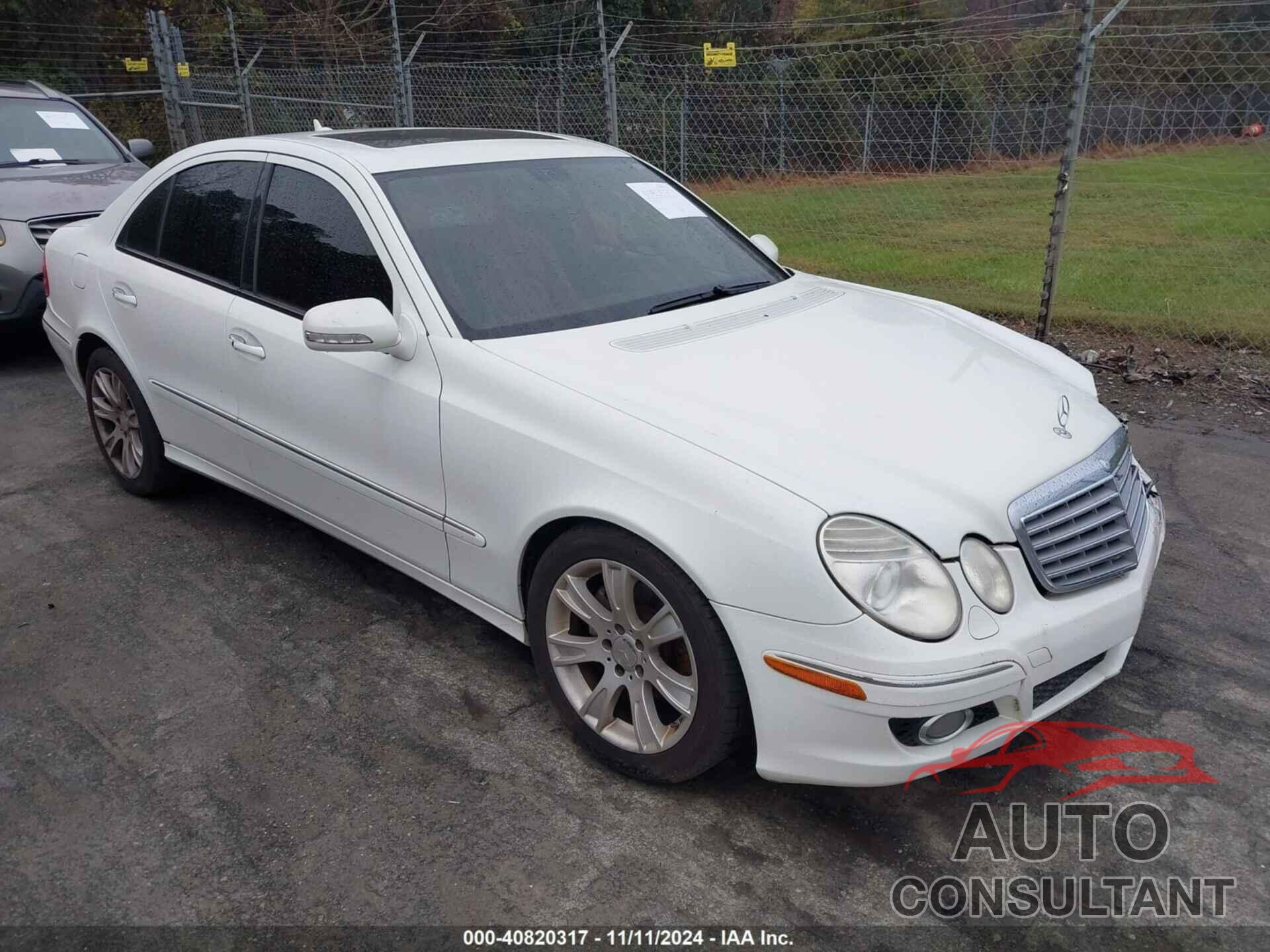 MERCEDES-BENZ E 350 2009 - WDBUF56X09B363013