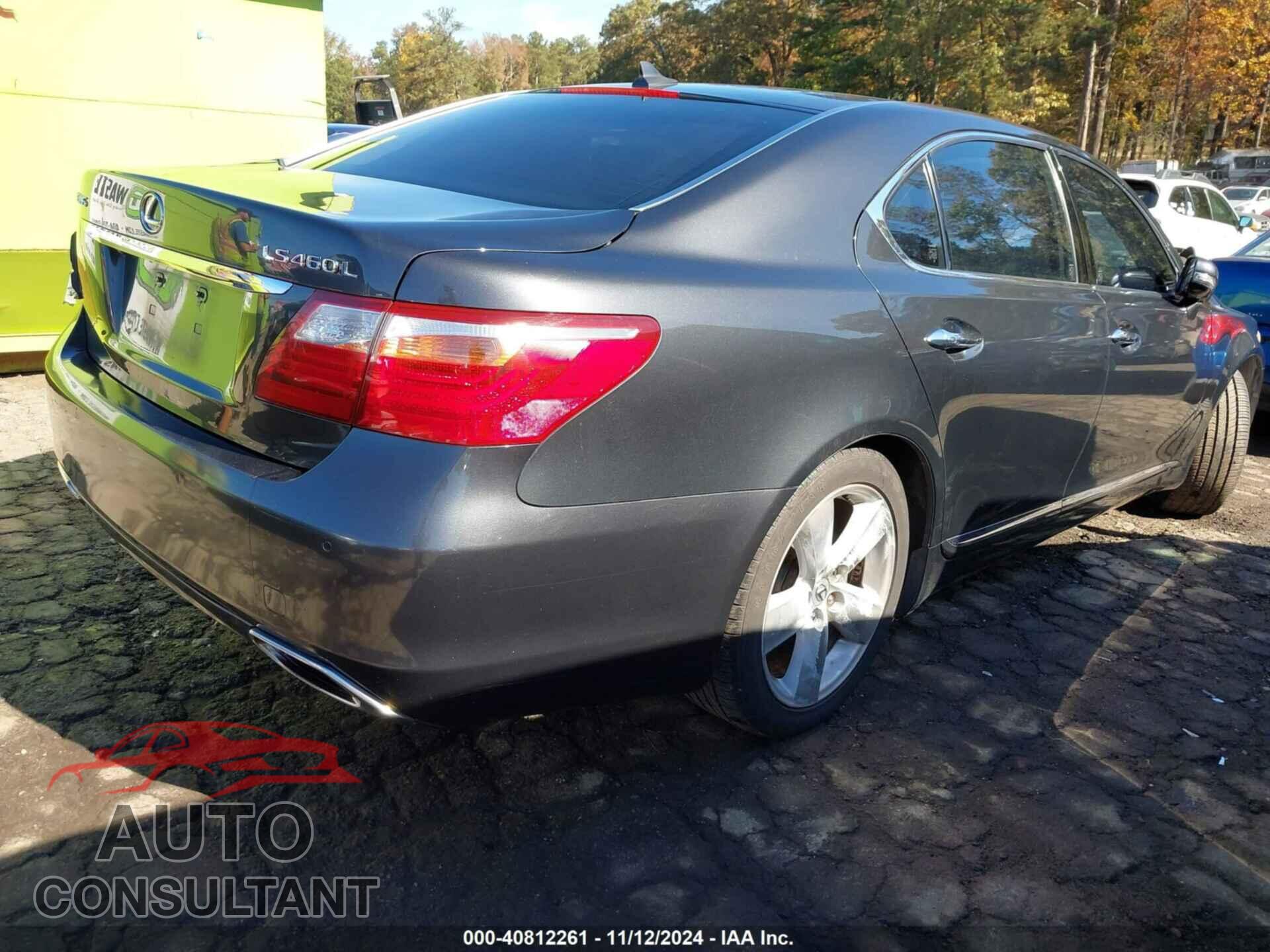 LEXUS LS 460 2010 - JTHGL5EF1A5039828